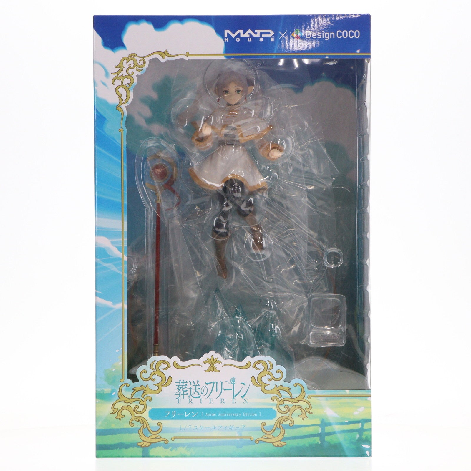 【中古即納】[FIG] フリーレン [マッドハウス × デザインココ Anime Anniversary Edition] 葬送のフリーレン 1/7 完成品 フィギュア マッドハウス/デザインココ(20241031)