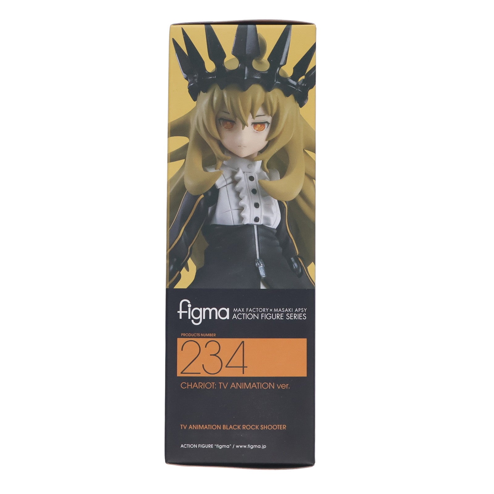 【中古即納】[FIG] figma(フィグマ) 234 チャリオット TV ANIMATION ver. ブラック★ロックシューター フィギュア マックスファクトリー(20141226)