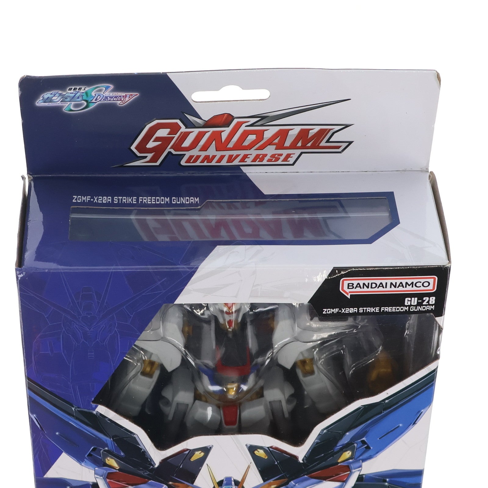 【中古即納】[FIG] GUNDAM UNIVERSE(ガンダムユニバース) ZGMF-X20A STRIKE FREEDOM GUNDAM(ストライクフリーダムガンダム) 機動戦士ガンダムSEED DESTINY(シード デスティニー) 完成品 可動フィギュア バンダイスピリッツ(20230930)