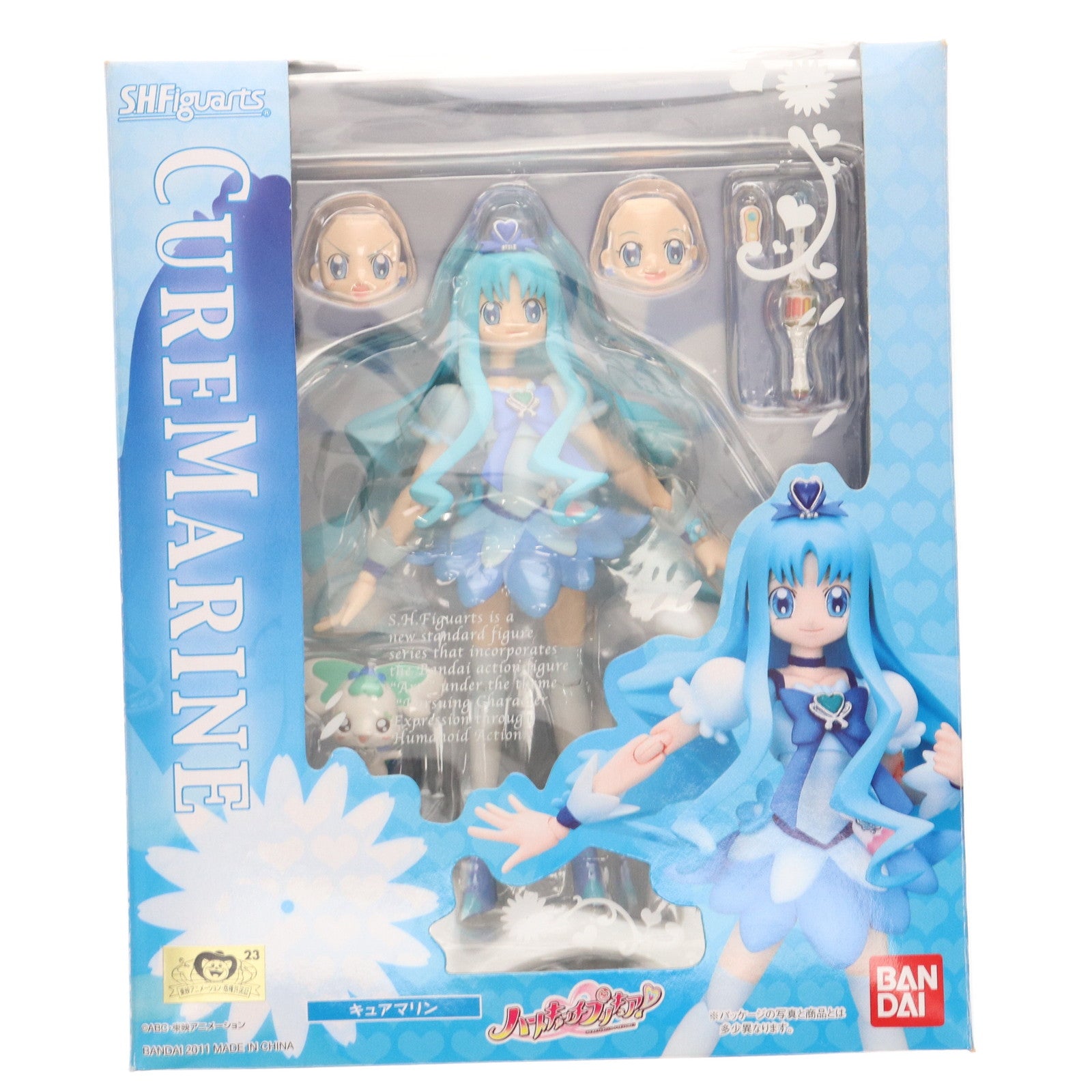 【中古即納】[FIG] S.H.Figuarts(フィギュアーツ) キュアマリン ハートキャッチプリキュア! 完成品 可動フィギュア バンダイ(20110319)