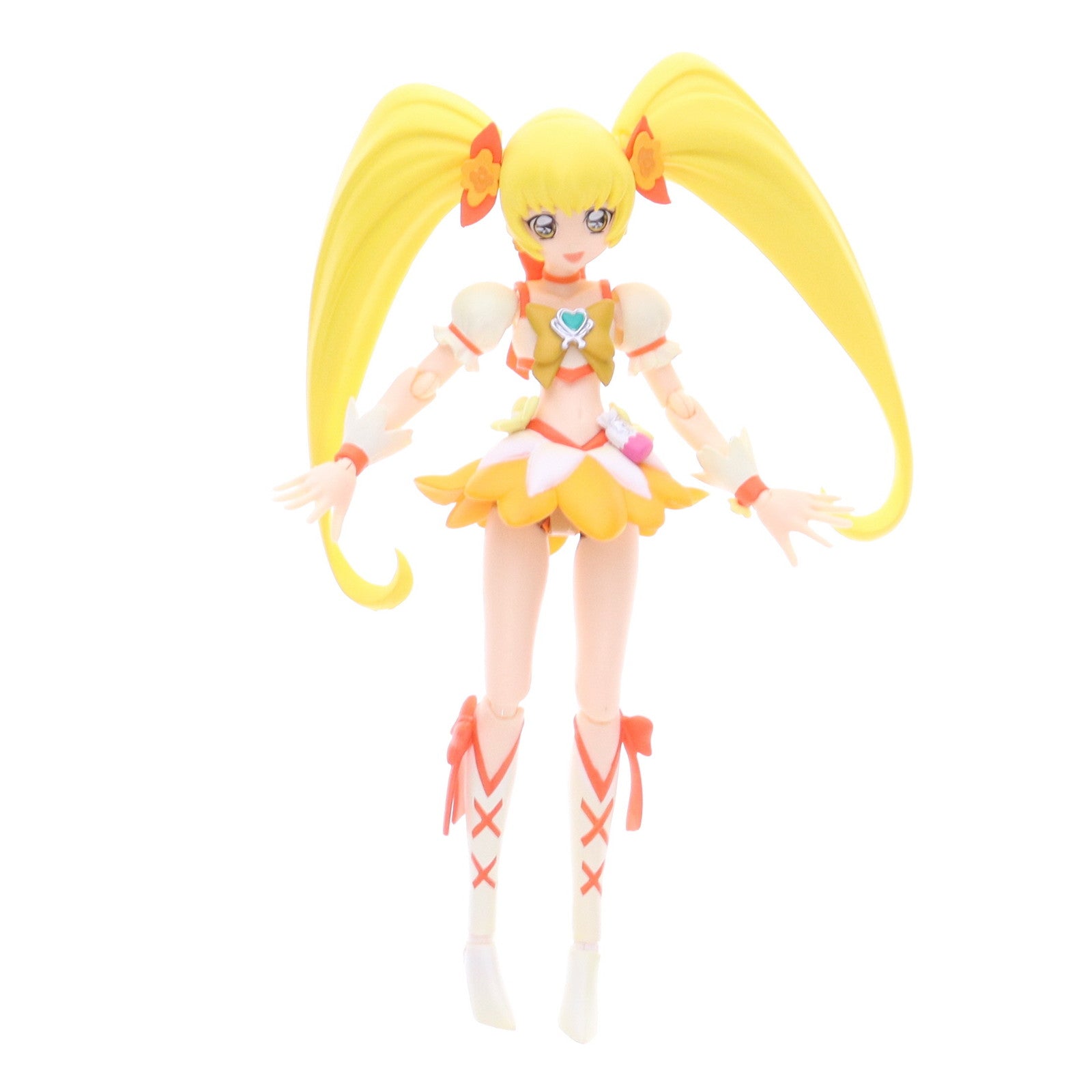 【中古即納】[FIG] S.H.Figuarts(フィギュアーツ) キュアサンシャイン ハートキャッチプリキュア! 完成品 可動フィギュア バンダイ(20110611)