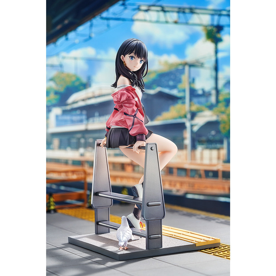 【中古即納】[FIG] 宝多六花(たからだりっか) ブルースカイ・ステーション GRIDMAN DYNAZENON×アズールレーン 1/7 完成品 フィギュア グッドスマイルアーツ上海(20250930)