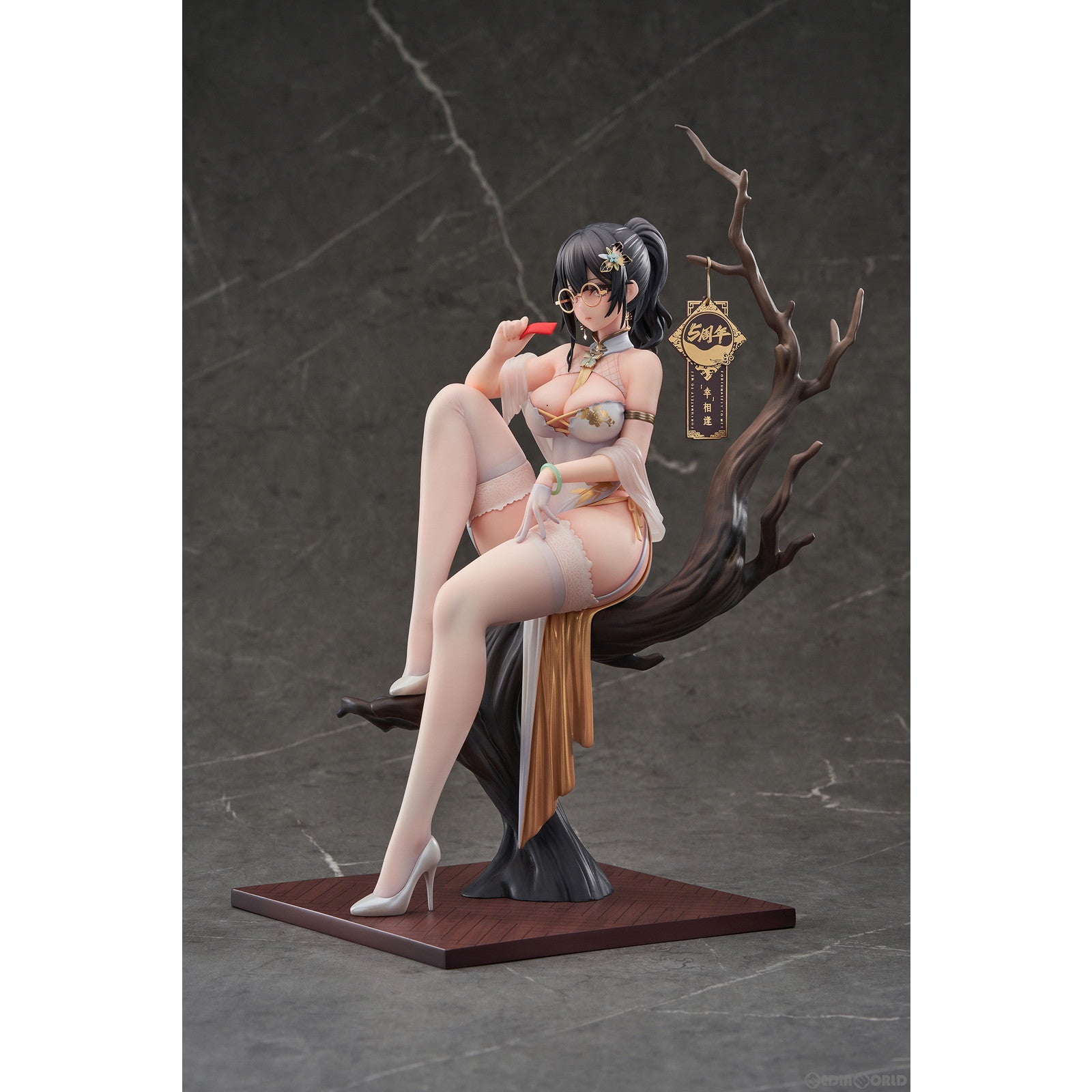 【中古即納】[FIG] ポストカード3枚付属 XIAMI(シャミ) 「幸」相逢 チャイナドレス 踏雪Ver. 1/7 完成品 フィギュア APEX(エーペックス)/東京フィギュア(20250331)