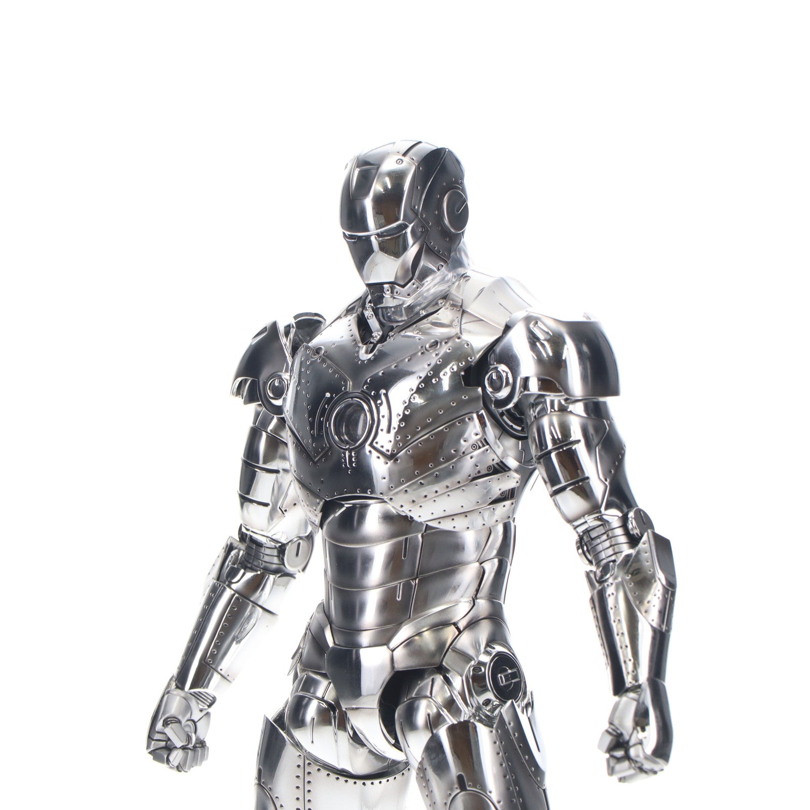 【中古即納】[FIG] ムービー・マスターピース DIECAST アイアンマン・マーク2(2.0版) 1/6 完成品 可動フィギュア(MM#733D59) ホットトイズ(20241031)