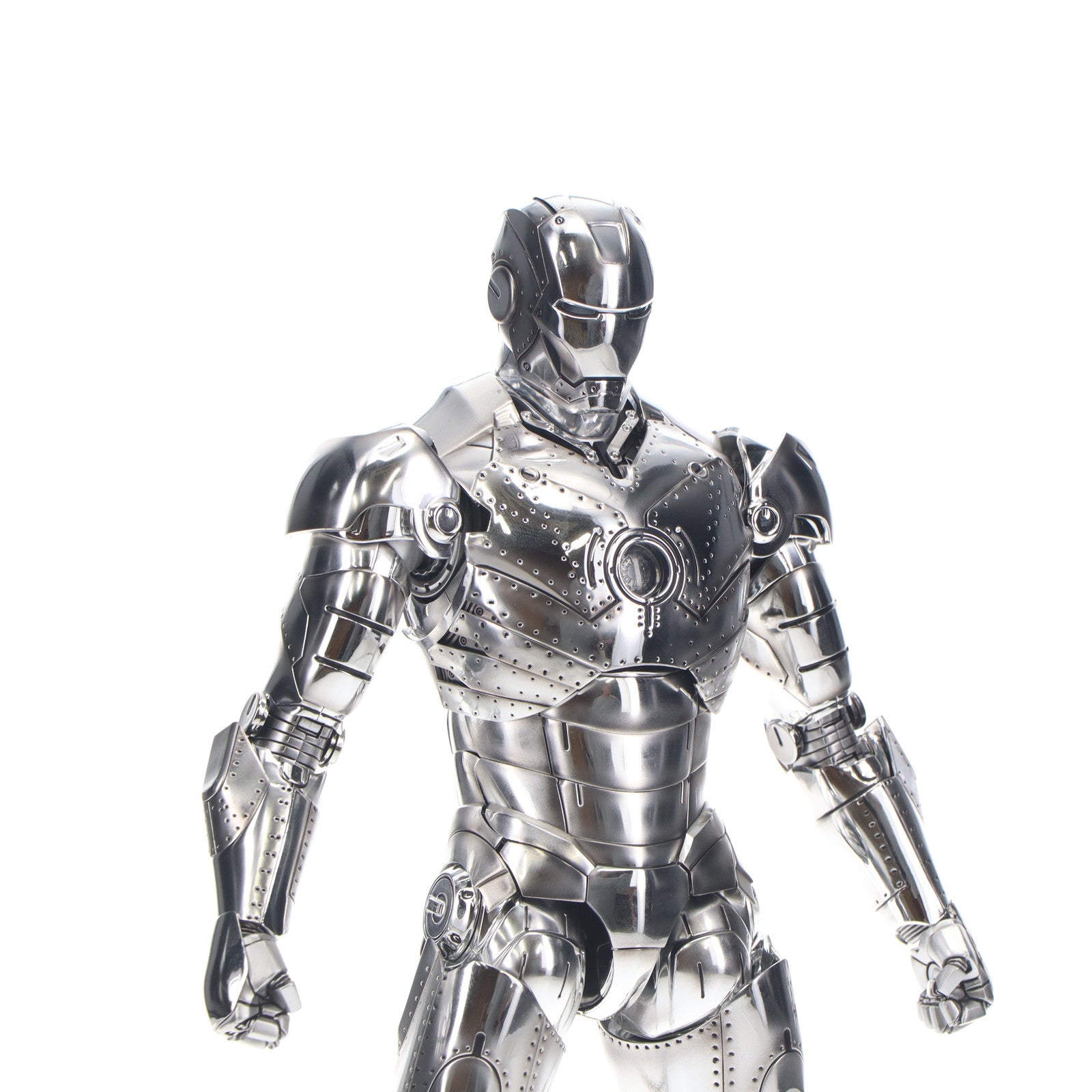 【中古即納】[FIG] ムービー・マスターピース DIECAST アイアンマン・マーク2(2.0版) 1/6 完成品 可動フィギュア(MM#733D59) ホットトイズ(20241031)