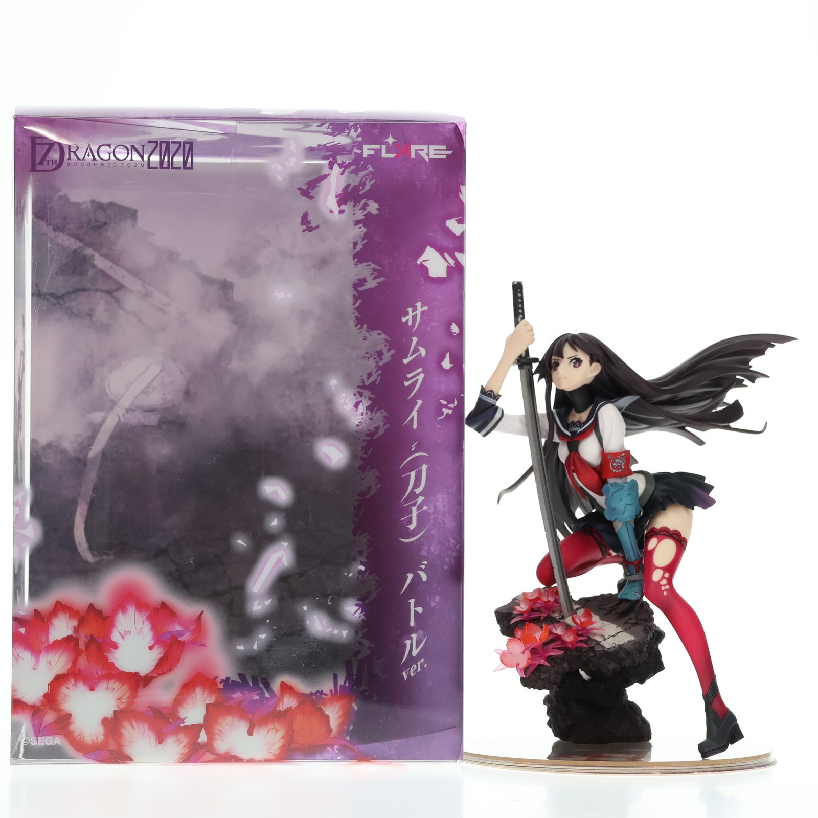 【中古即納】[FIG] サムライ(刀子) バトルver. セブンスドラゴン2020 完成品 フィギュア FLARE(フレア)(20171118)