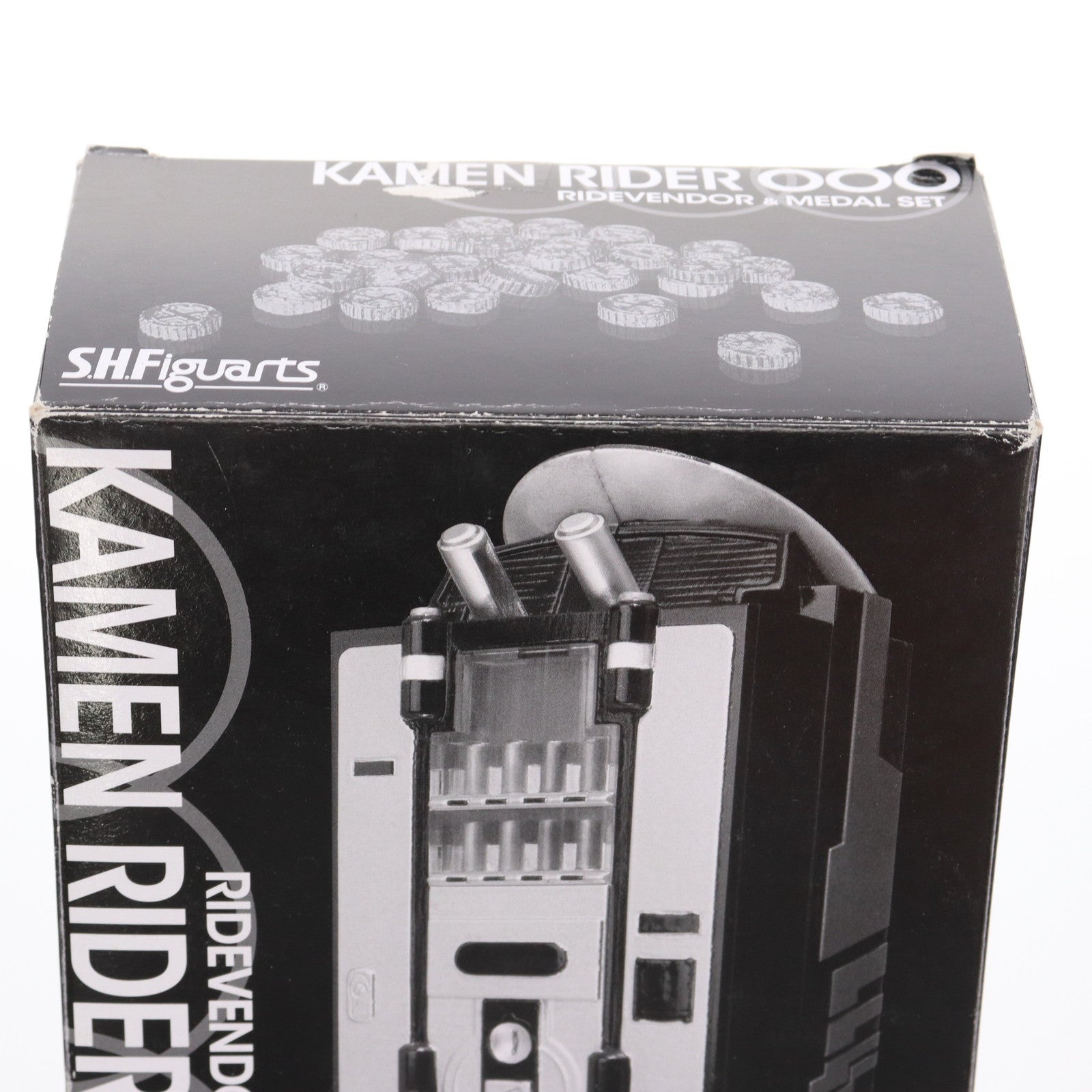 【中古即納】[FIG] 魂ウェブ商店限定 S.H.Figuarts(フィギュアーツ) ライドベンダー&メダルセット 仮面ライダーオーズ/OOO フィギュア用アクセサリ バンダイ(20110725)