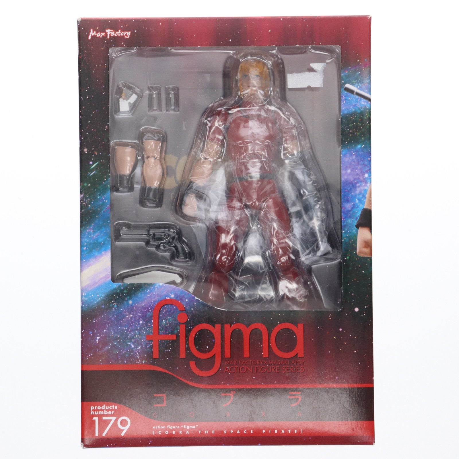 【中古即納】[FIG] figma(フィグマ) 179 コブラ COBRA THE SPACE PIRATE 完成品 可動フィギュア マックスファクトリー(20140410)