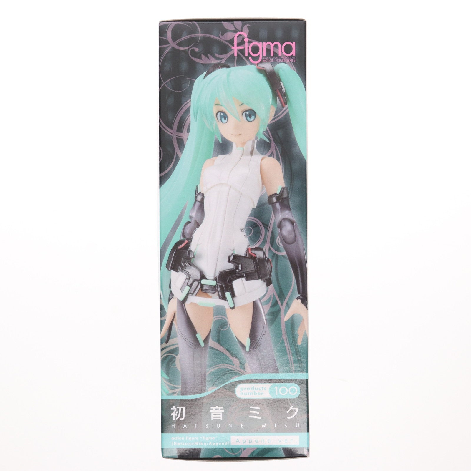 【中古即納】[FIG] figma(フィグマ) 100 初音ミク Append ver. 初音ミク・アペンド 完成品 可動フィギュア マックスファクトリー(20110906)
