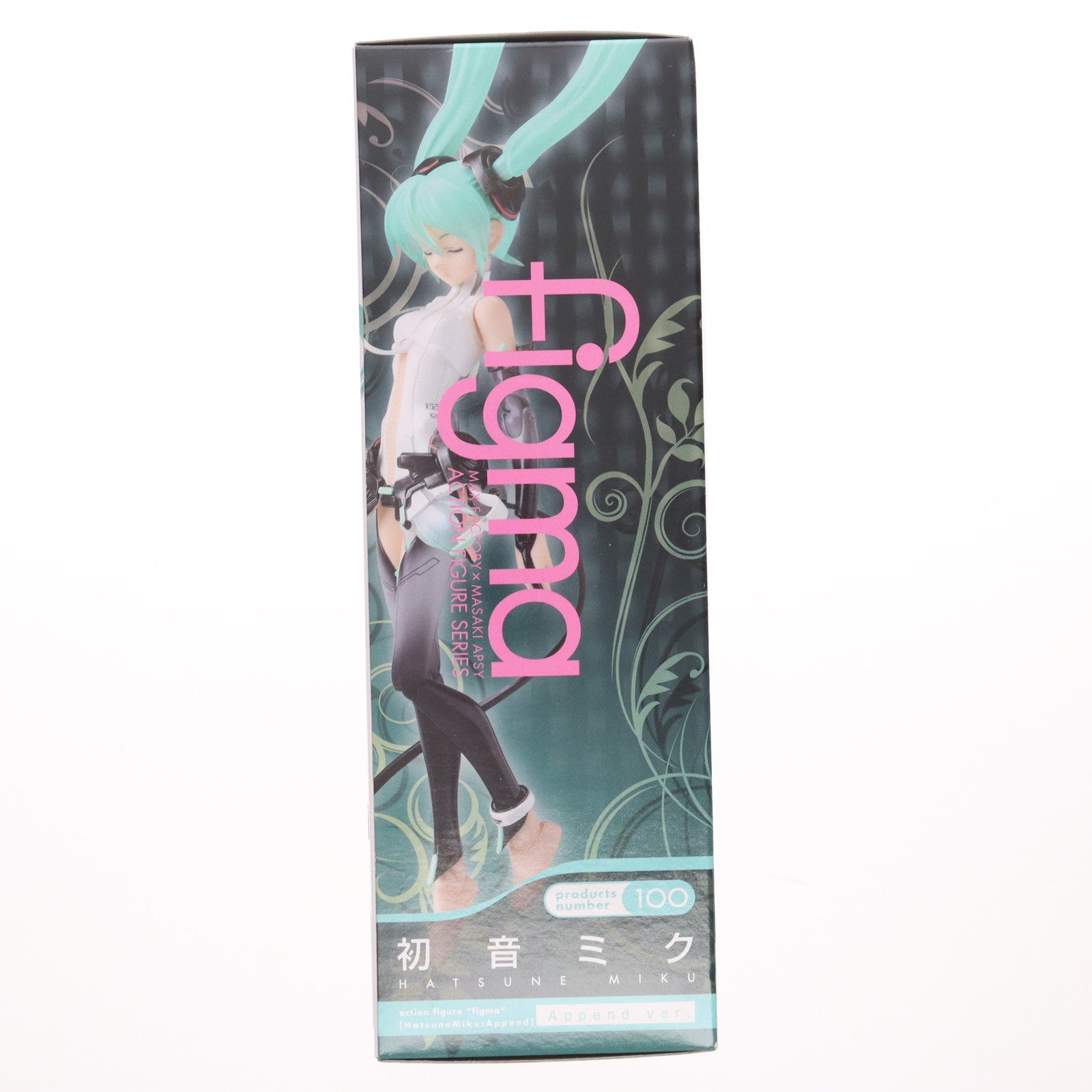 【中古即納】[FIG] figma(フィグマ) 100 初音ミク Append ver. 初音ミク・アペンド 完成品 可動フィギュア マックスファクトリー(20110906)