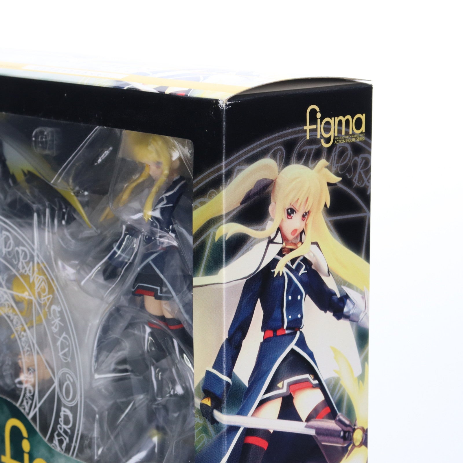 【中古即納】[FIG] figma(フィグマ) 009 フェイト・T・ハラオウン バリアジャケットver. 魔法少女リリカルなのはStrikerS(ストライカーズ) 完成品 可動フィギュア マックスファクトリー(20080730)