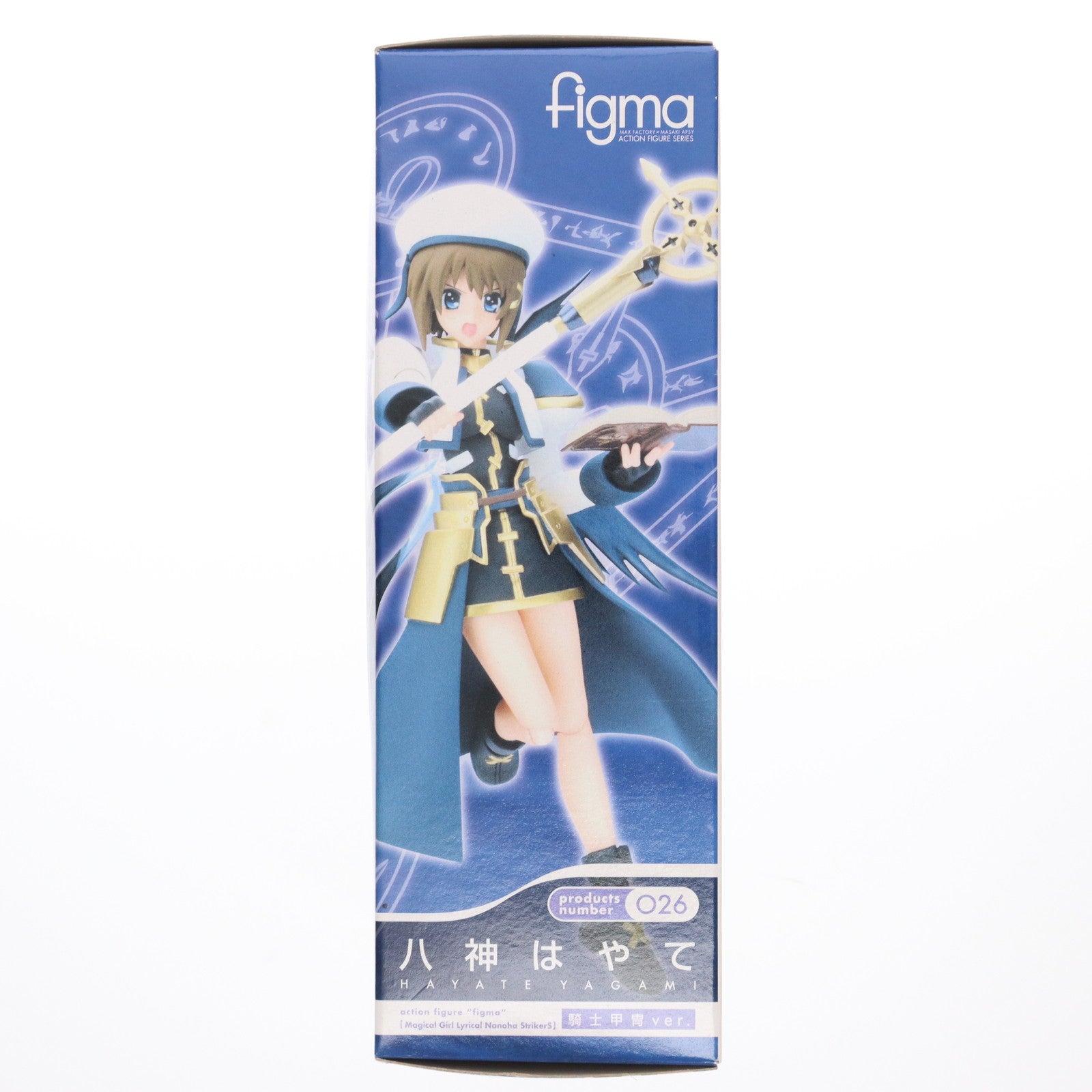 【中古即納】[FIG] figma(フィグマ) 026 八神はやて 騎士甲冑ver. 魔法少女リリカルなのはStrikerS 完成品 可動フィギュア マックスファクトリー(20090131)