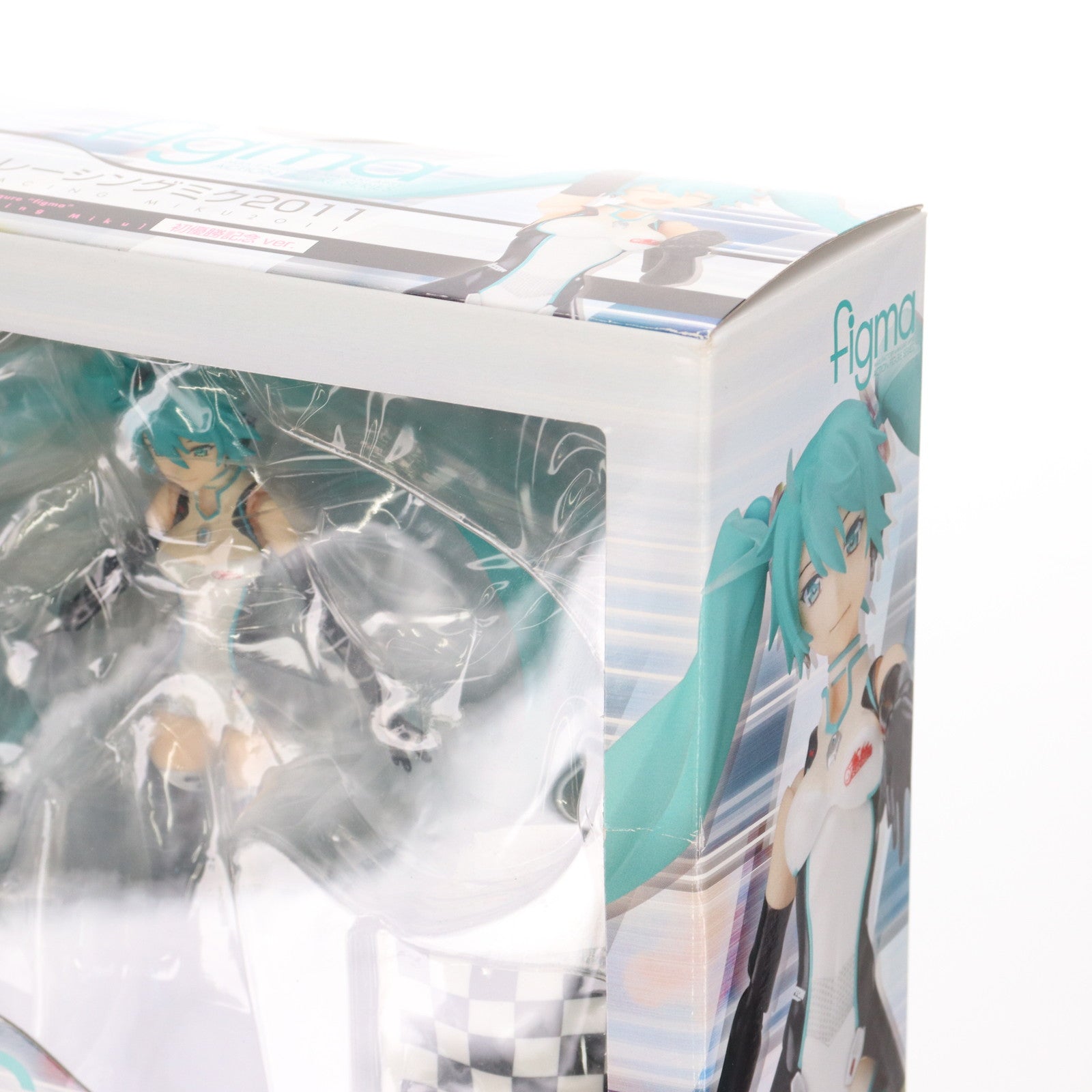 【中古即納】[FIG] ボーナスパーツ付属 figma(フィグマ) SP-036 レーシングミク 2011初優勝記念 ver. 初音ミクGTプロジェクト 完成品 可動フィギュア GSR&Studie with TeamUKYO個人スポンサー特典 グッドスマイルレーシング(20111231)