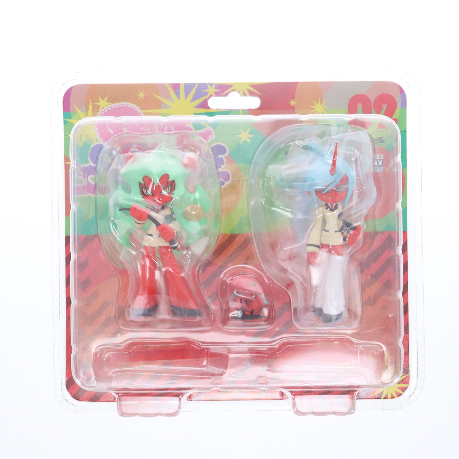 【中古即納】[FIG] Twin Pack+ スキャンティ&ニーソックス with ファスナー Panty & Stocking with Garterbelt(パンティ アンド ストッキング ウィズ ガーターベルト) 完成品 フィギュア Phat!(ファット・カンパニー)(20110930)