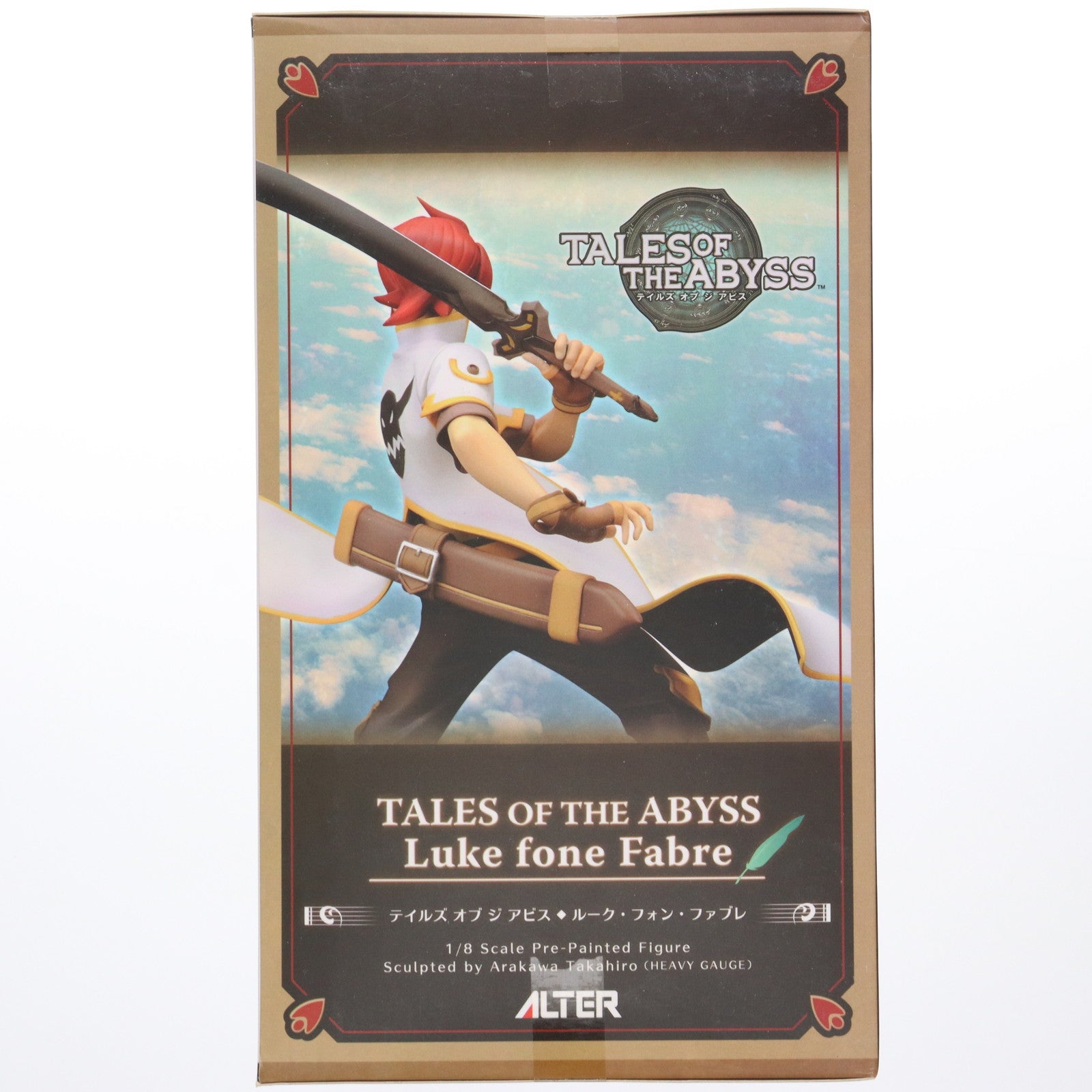 【中古即納】[FIG] ルーク・フォン・ファブレ テイルズ オブ ジ アビス 1/8 完成品 フィギュア アルター(20120420)