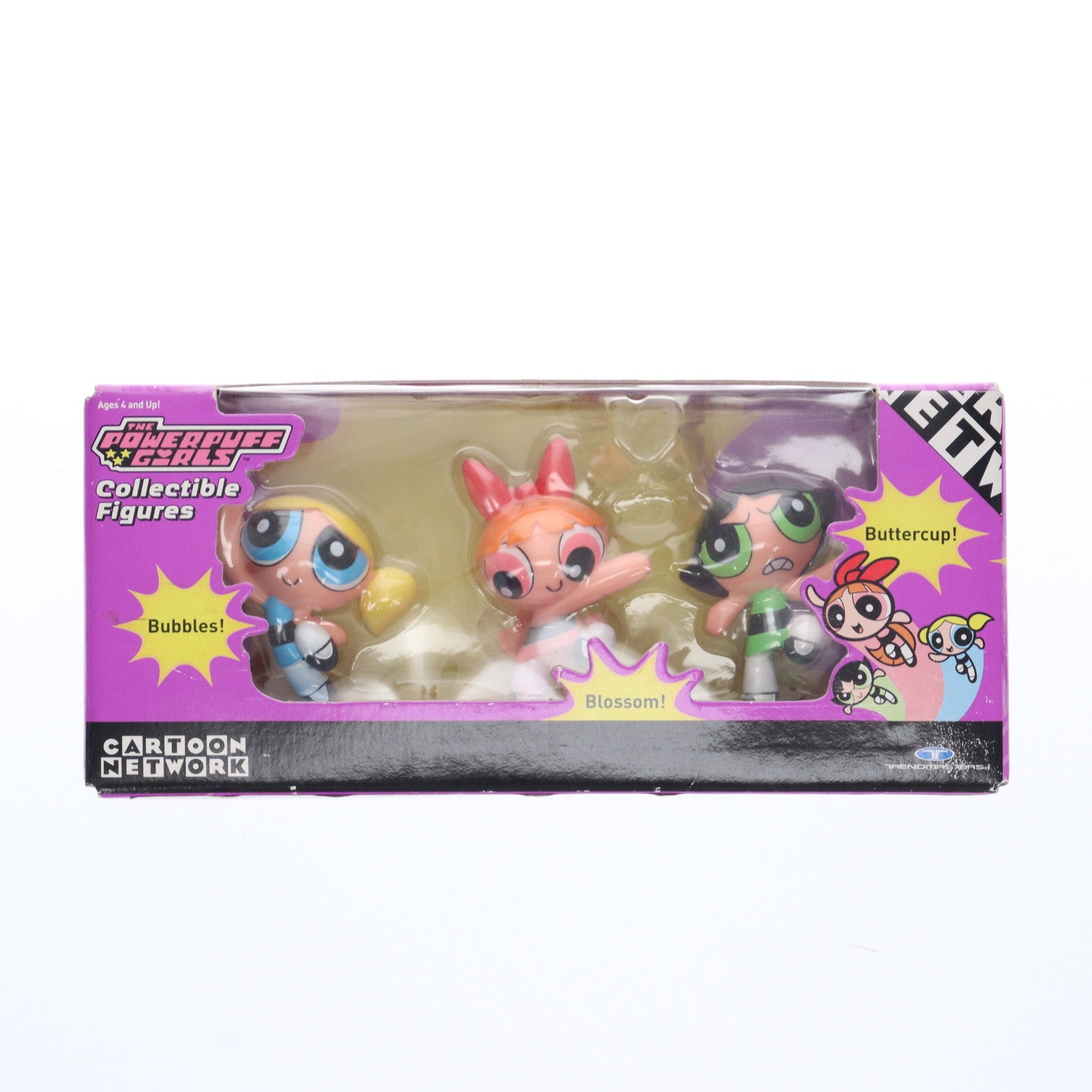 【中古即納】[FIG] ブロッサム・バブルス・バターカップ パワーパフガールズ コレクティブルフィギュア 完成品 トレンドマスターズ(20011231)