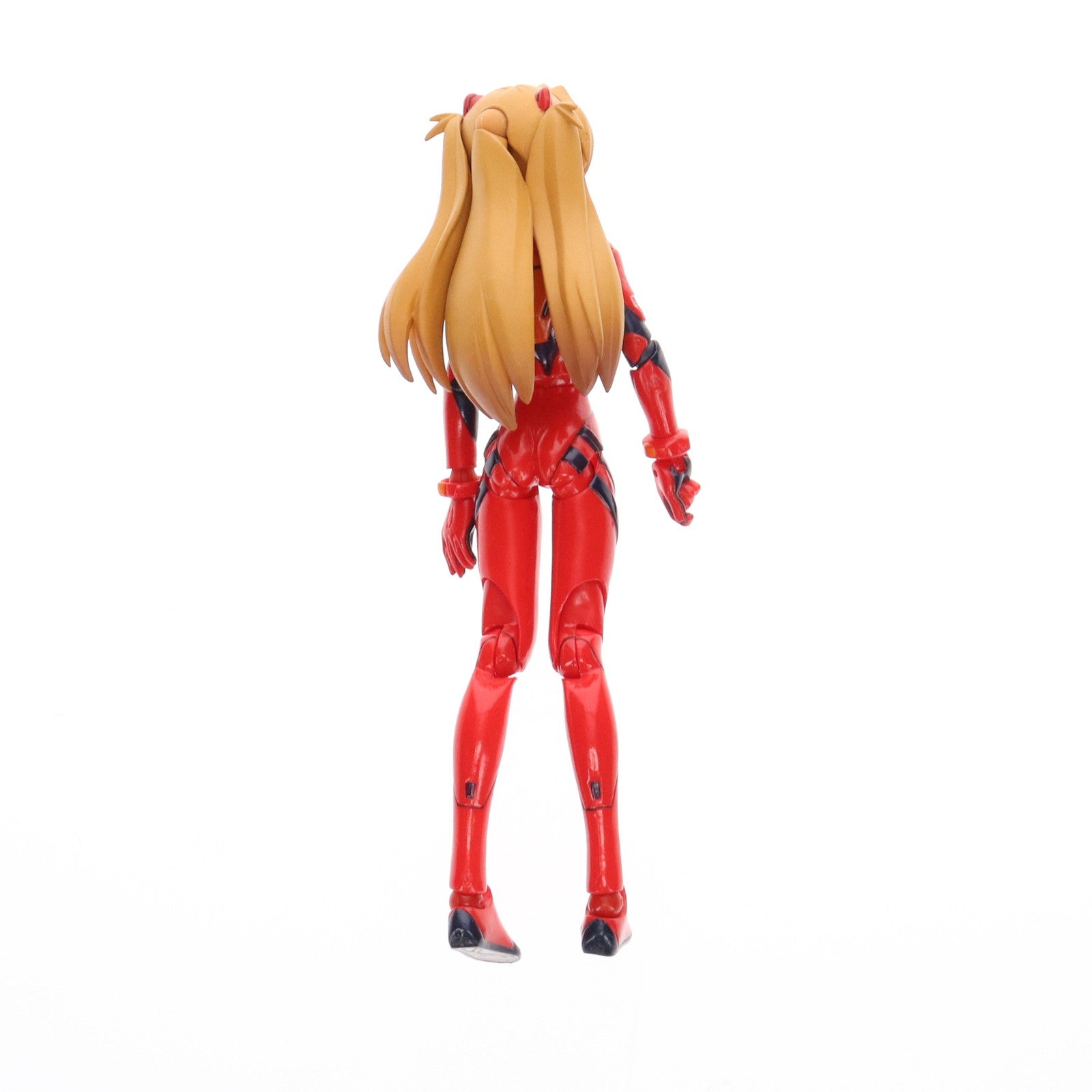【中古即納】[FIG] フロイラインリボルテック No.021 式波・アスカ・ラングレー プラグスーツ版 ヱヴァンゲリヲン新劇場版:破 1/10 完成品 可動フィギュア 海洋堂(20101030)