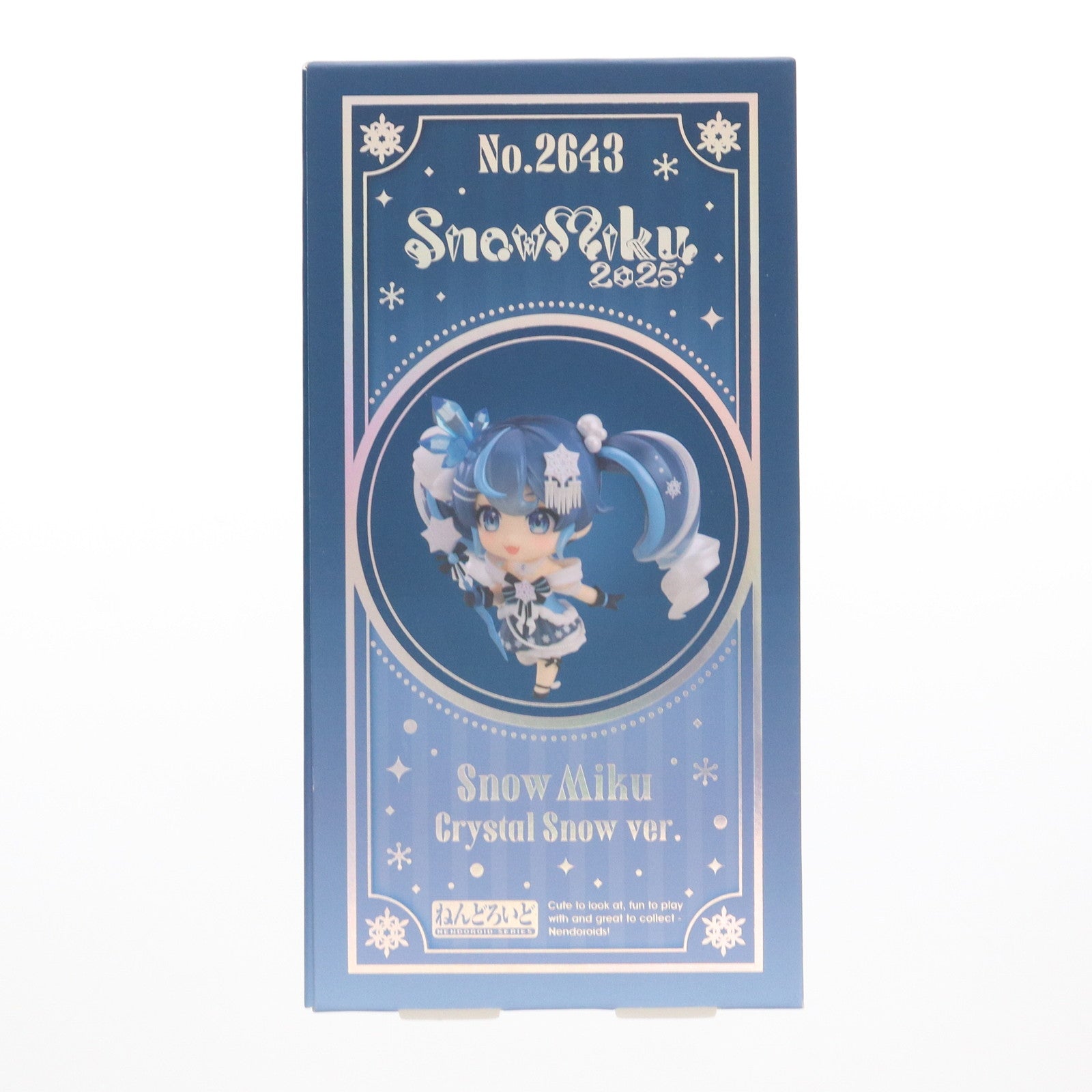 【中古即納】[FIG] ねんどろいど 2643 雪ミク Crystal Snow Ver. キャラクター・ボーカル・シリーズ 01 初音ミク 完成品 可動フィギュア ワンダーフェスティバル2025冬&SNOW MIKU 2025限定 グッドスマイルカンパニー(20250208)