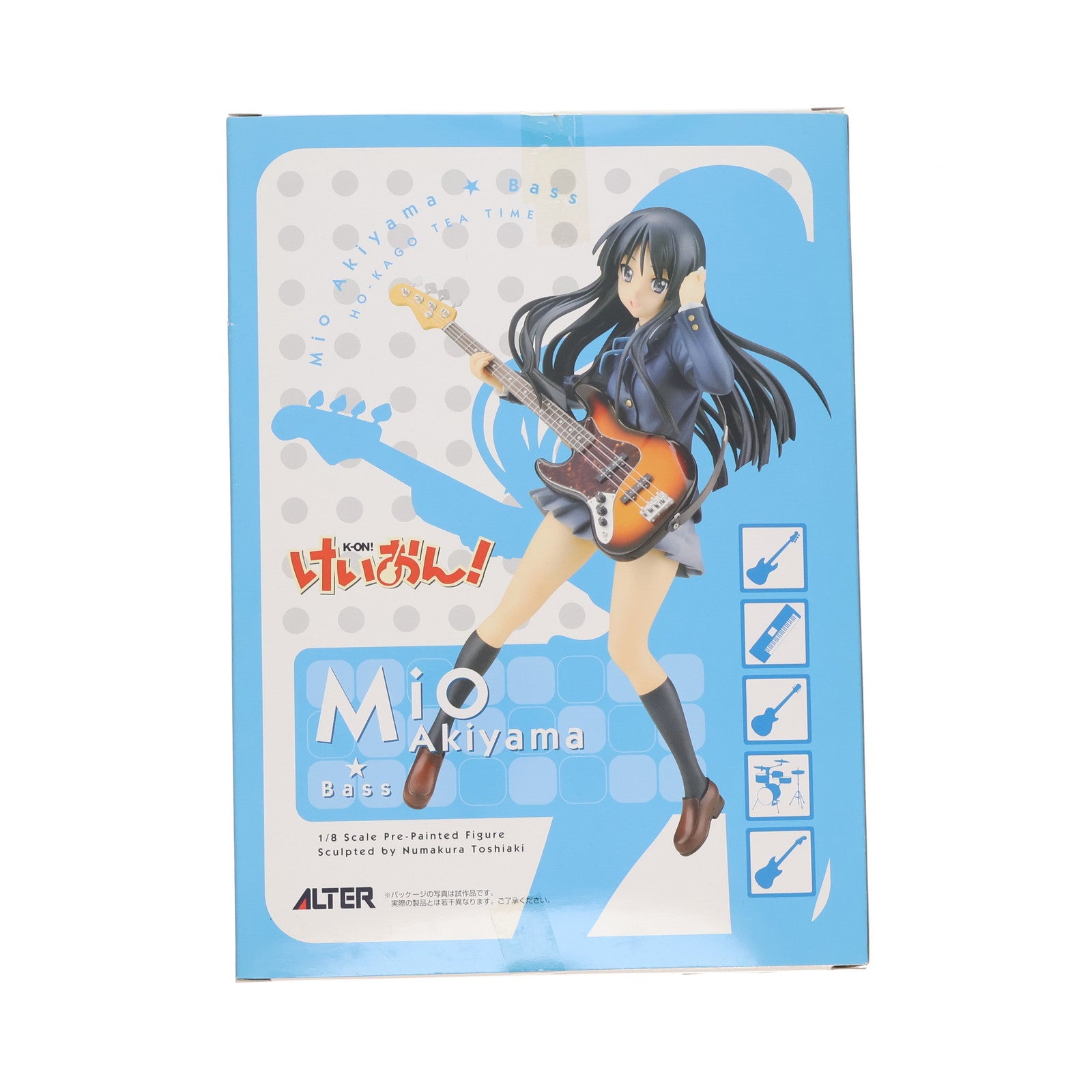 【中古即納】[FIG] 秋山澪(あきやまみお) けいおん! 1/8 完成品 フィギュア アルター(20101221)