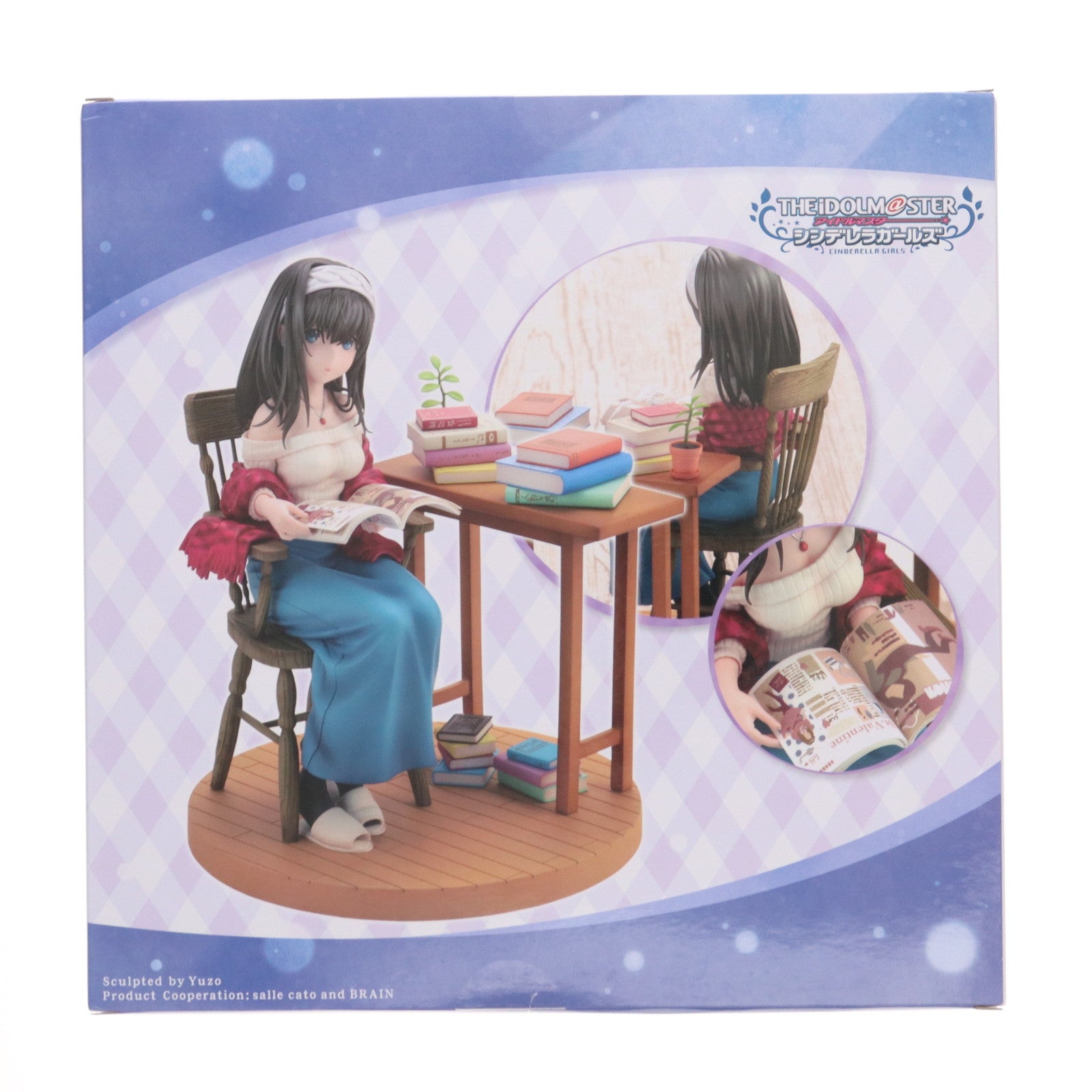 【中古即納】[FIG] 鷺沢文香-off stage-(さぎさわふみか) アイドルマスター シンデレラガールズ 1/8 完成品 フィギュア(PV035) コトブキヤ(20240426)