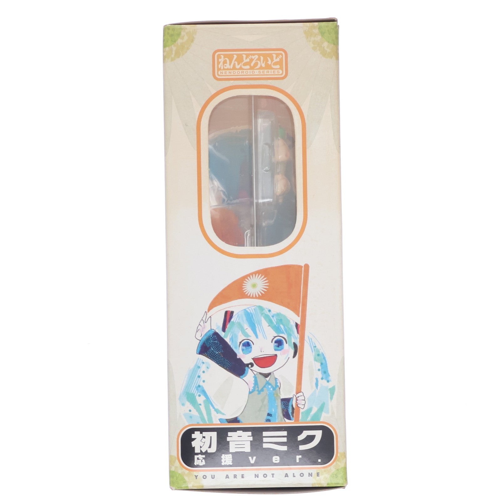 【中古即納】[FIG] ねんどろいど 170 初音ミク 応援Ver. キャラクター・ボーカル・シリーズ01 初音ミク 完成品 可動フィギュア グッドスマイルカンパニー(20110630)