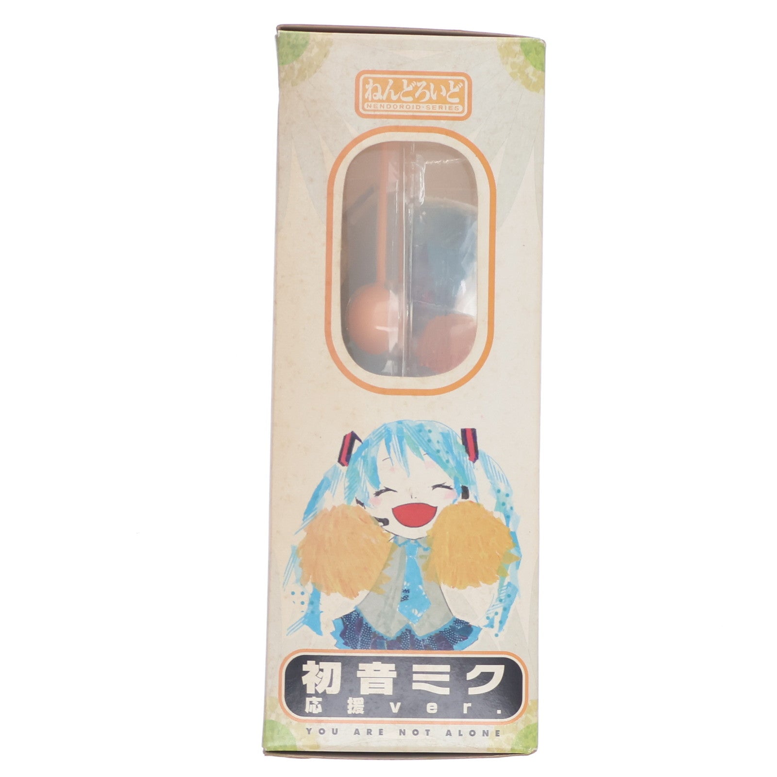 【中古即納】[FIG] ねんどろいど 170 初音ミク 応援Ver. キャラクター・ボーカル・シリーズ01 初音ミク 完成品 可動フィギュア グッドスマイルカンパニー(20110630)
