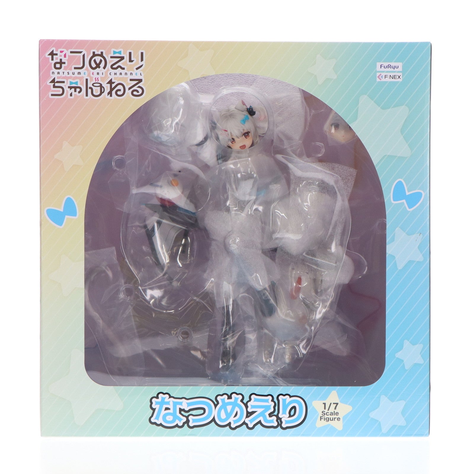 【中古即納】[FIG] FURYU HOBBY MALL限定 なつめえり 1/7 完成品 フィギュア(AMU-FNX1065) フリュー(20241231)