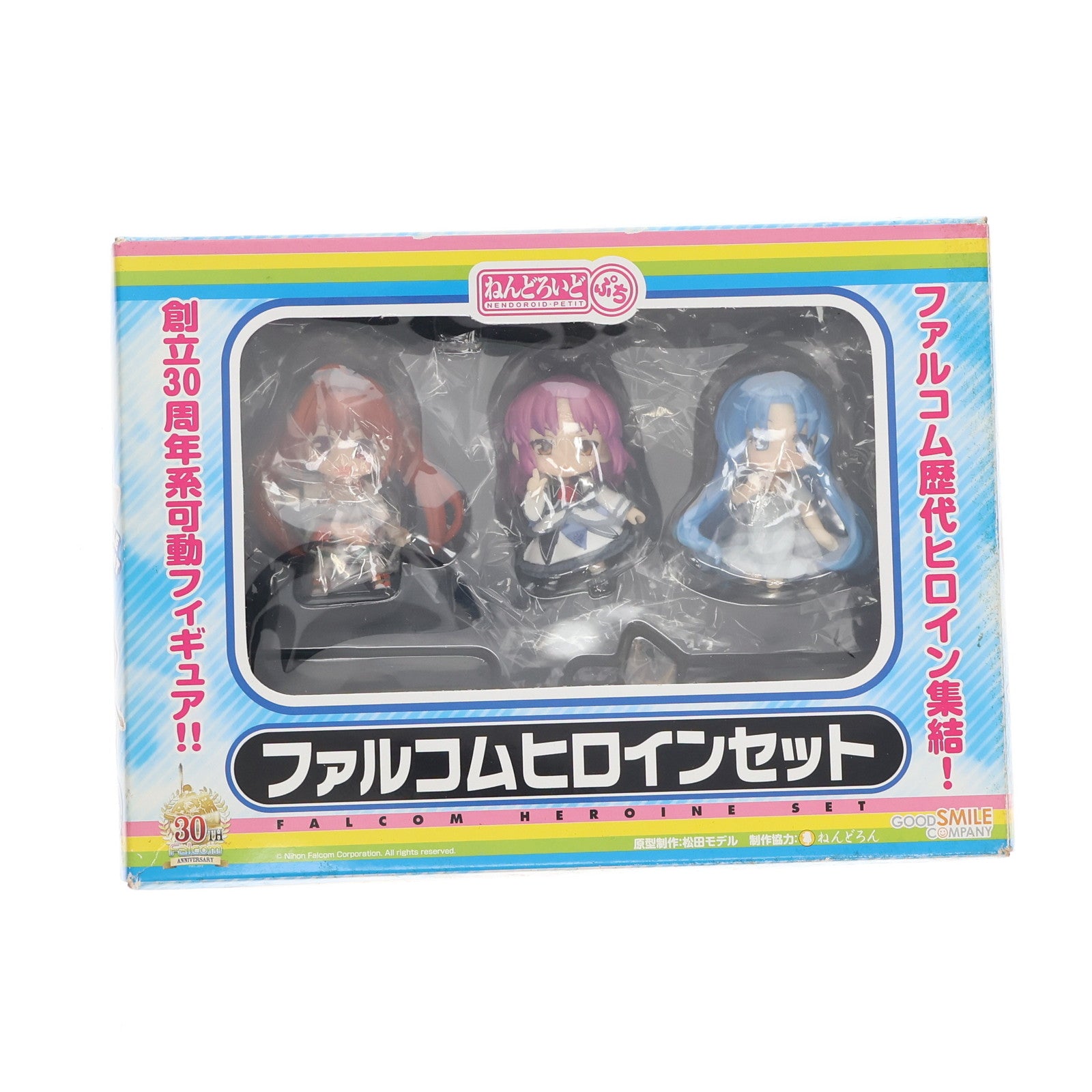 【中古即納】[FIG] ねんどろいどぷち ファルコムヒロイン セット 日本ファルコム 完成品 可動フィギュア グッドスマイルカンパニー(20120430)