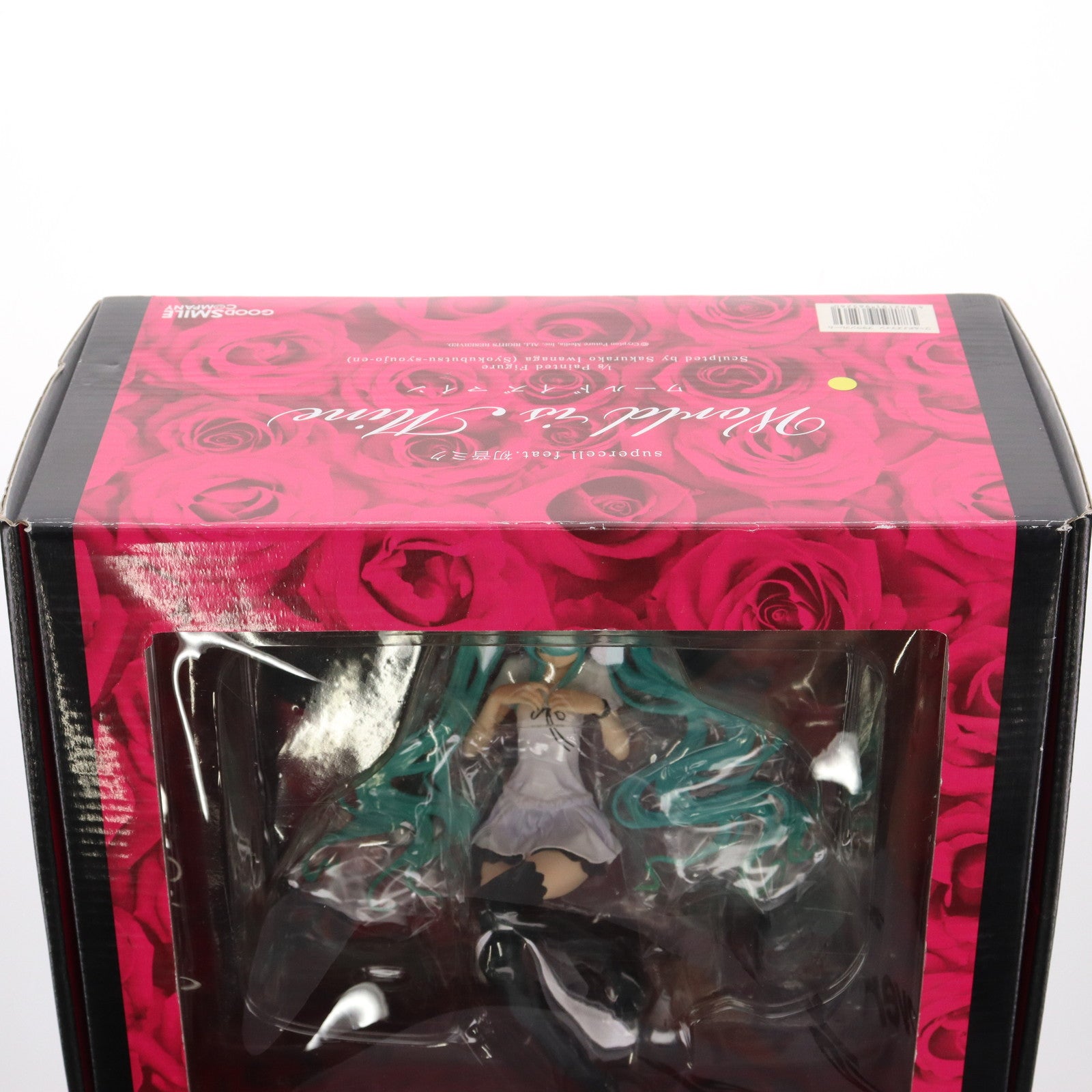 【中古即納】[FIG] supercell feat.初音ミク ワールドイズマイン[ブラウンフレーム] キャラクター・ボーカル・シリーズ01 初音ミク 1/8 完成品 フィギュア グッドスマイルカンパニー(20130217)