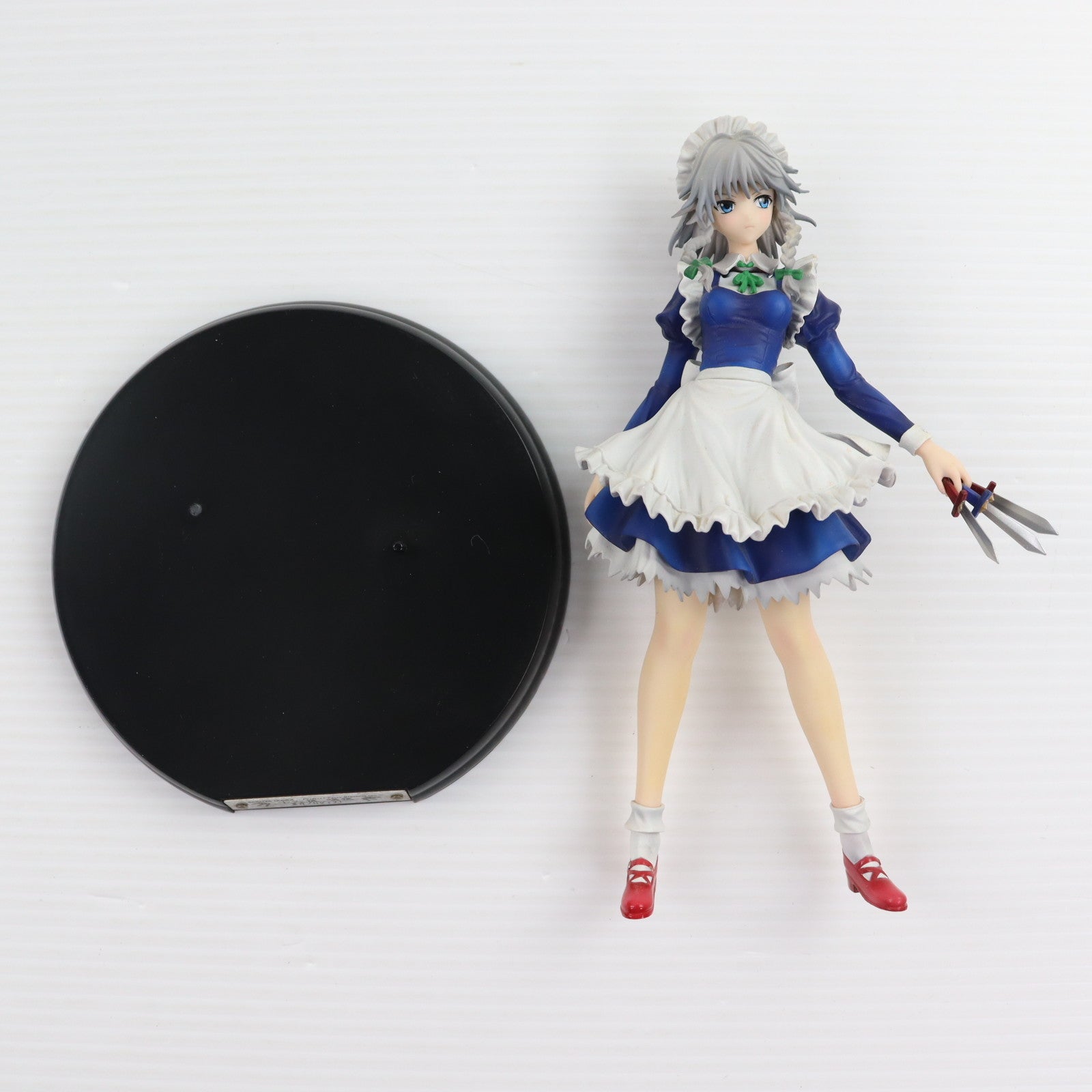 【中古即納】[FIG] 完全で瀟洒な従者 十六夜咲夜(いざよいさくや) ～妖々夢ver.～ 東方Project 1/8 完成品 フィギュア グリフォンエンタープライズ(20111130)