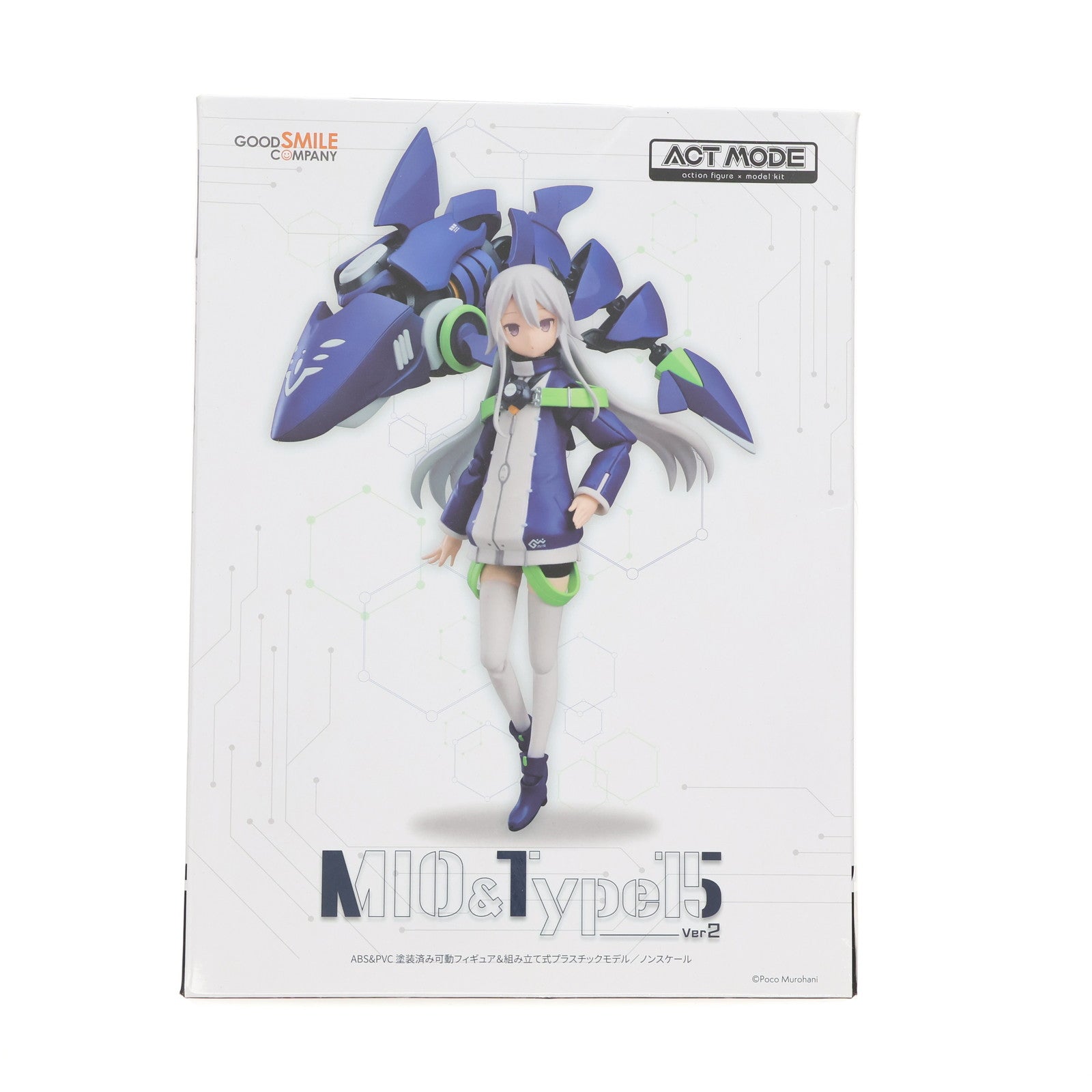 【中古即納】[FIG] ACT MODE ミオ&Type15 Ver2 NAVY FIELD 152 完成品 可動フィギュア プラモデル グッドスマイルカンパニー(20200809)