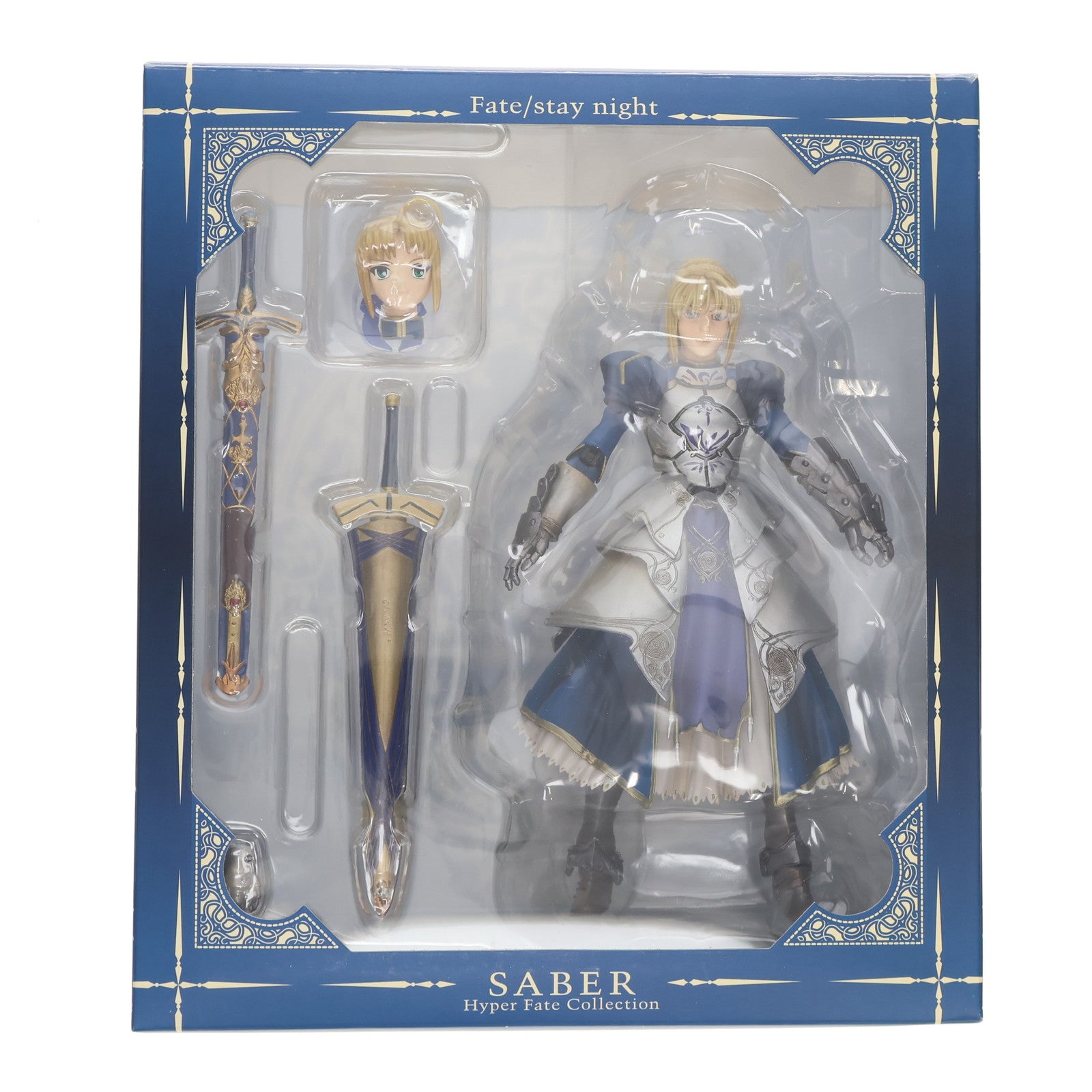 【中古即納】[FIG] HYPER FATE COLLECTION セイバー Fate/stay night(フェイト/ステイナイト) 1/8 完成品 可動フィギュア ebCraft/エンターブレイン(20070331)