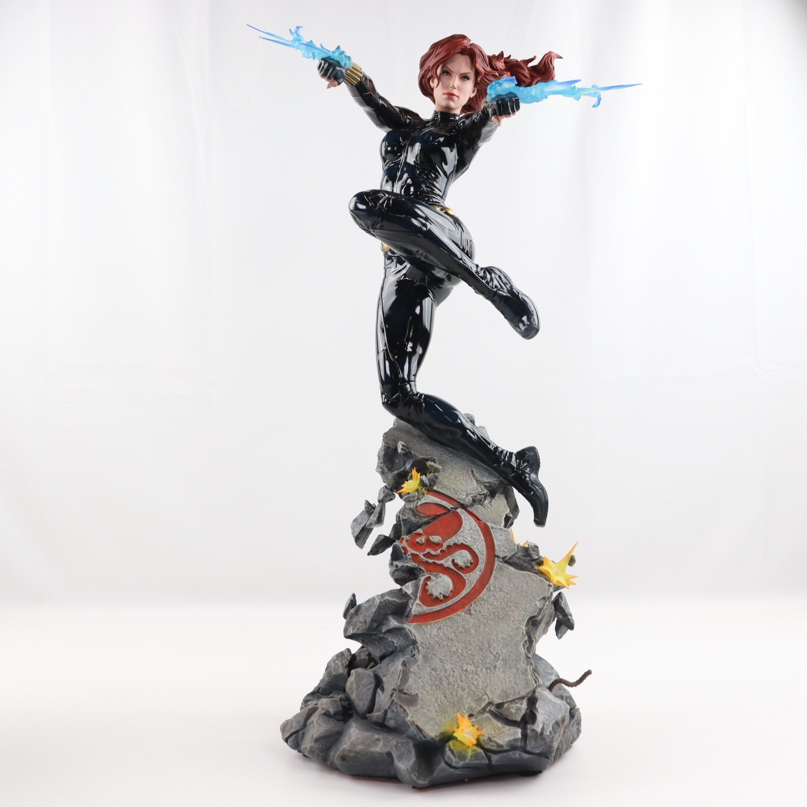 【中古即納】[FIG] プレミアム・フォーマット・フィギュア ブラック・ウィドウ(バージョン2) ブラック・ウィドウ 完成品 サイドショウ/ホットトイズ(20220831)