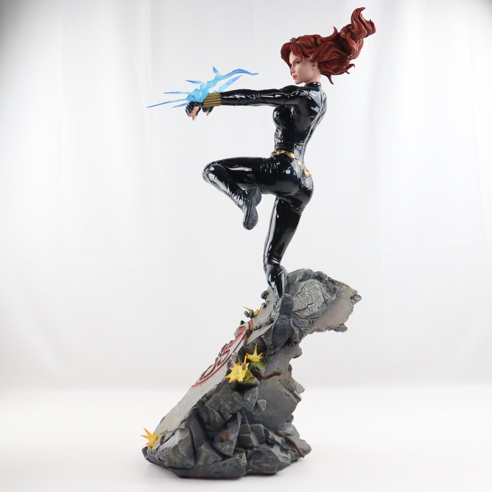 【中古即納】[FIG] プレミアム・フォーマット・フィギュア ブラック・ウィドウ(バージョン2) ブラック・ウィドウ 完成品 サイドショウ/ホットトイズ(20220831)