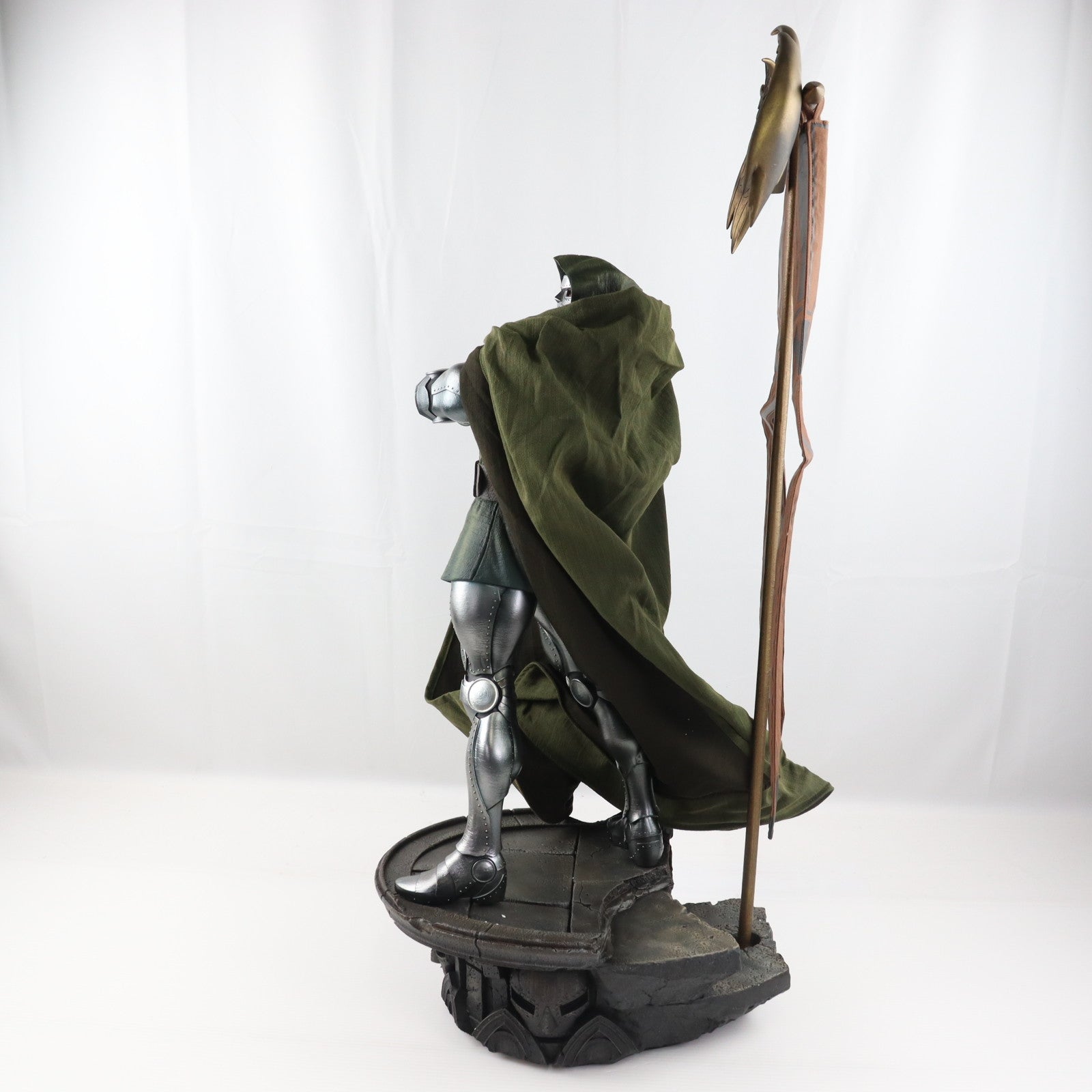 【中古即納】[FIG] サイドショウ公式限定差し替え用頭部パーツ無し マケット ドクター・ドゥーム マーベル・コミック 完成品 フィギュア サイドショウ(20221231)