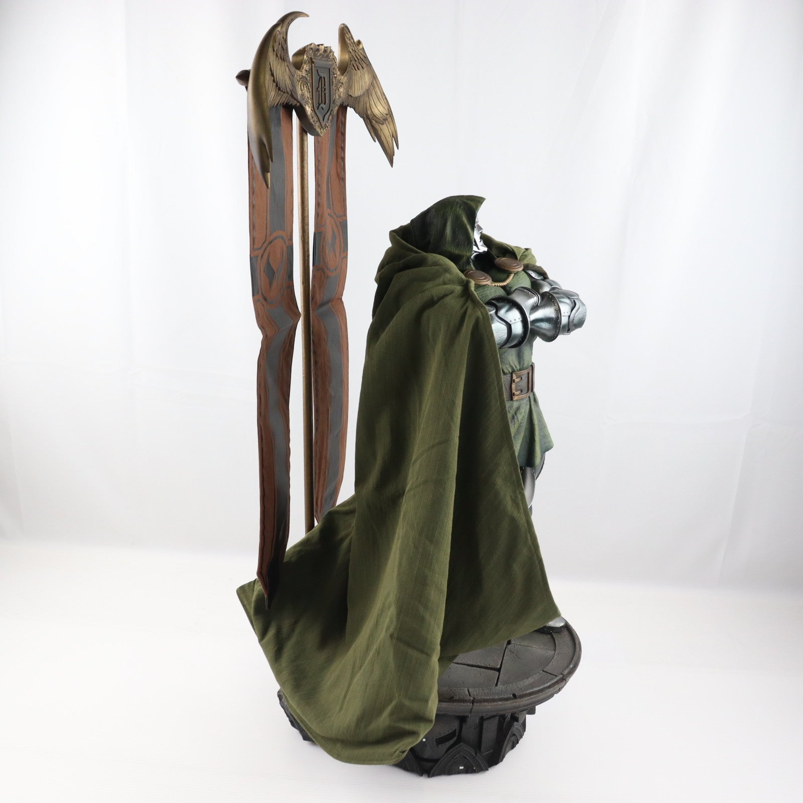 【中古即納】[FIG] サイドショウ公式限定差し替え用頭部パーツ無し マケット ドクター・ドゥーム マーベル・コミック 完成品 フィギュア サイドショウ(20221231)