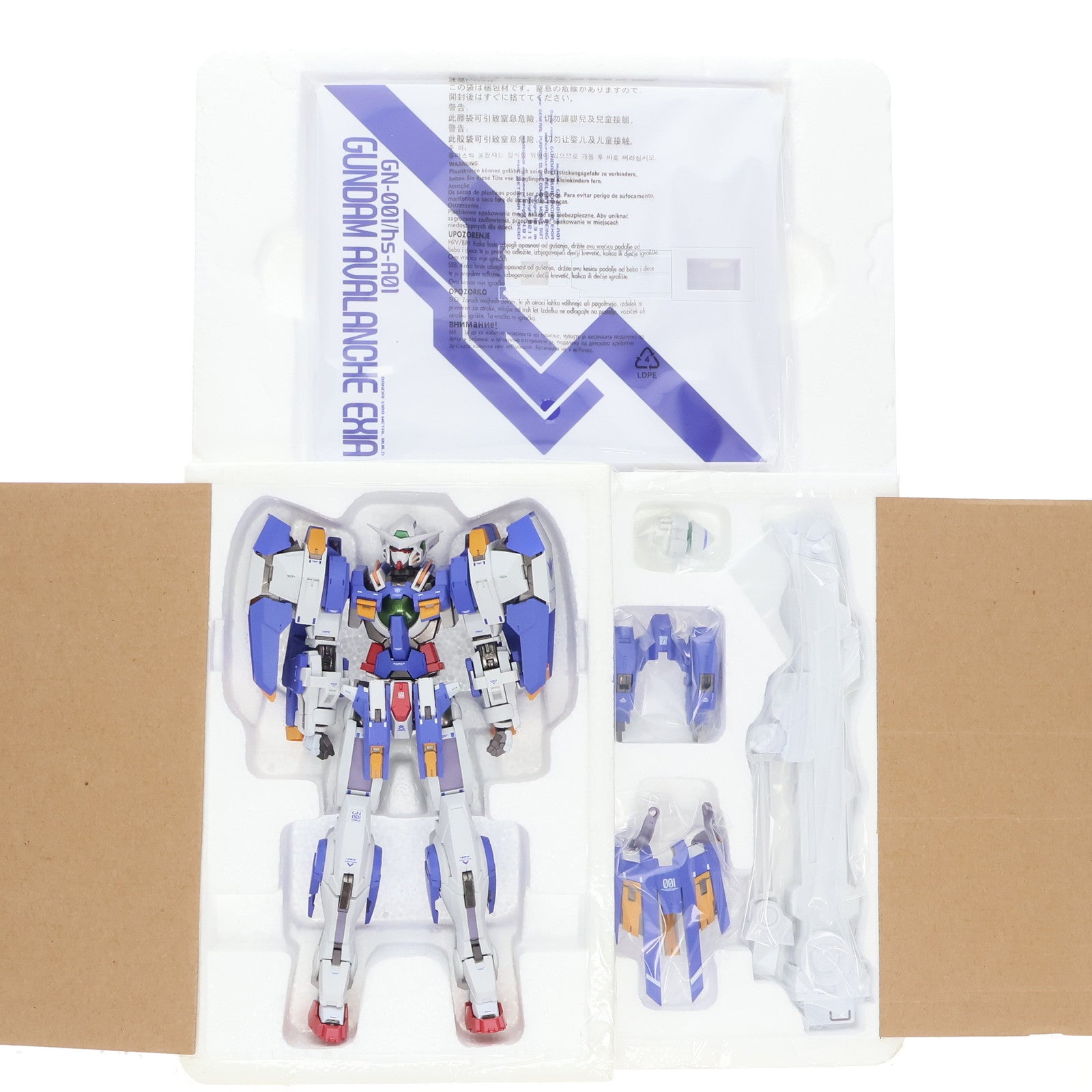 【中古即納】[FIG] 魂ウェブ商店限定 METAL BUILD ガンダムアヴァランチエクシア(通常版) 機動戦士ガンダム00V(ダブルオーブイ) 完成品 可動フィギュア バンダイ(20141231)