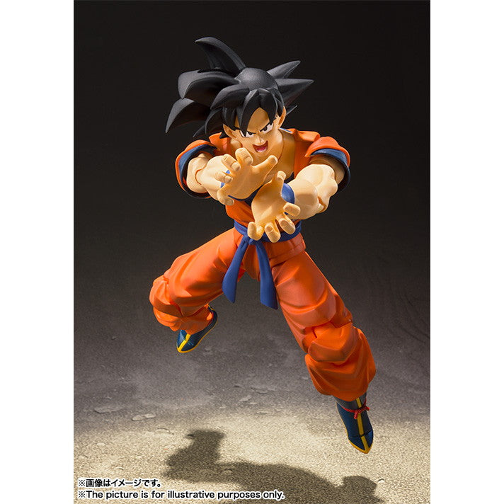 【中古即納】[FIG] (再々販) S.H.Figuarts(フィギュアーツ) 孫悟空-地球育ちのサイヤ人- ドラゴンボール超(スーパー) 完成品 可動フィギュア バンダイスピリッツ(20250621)