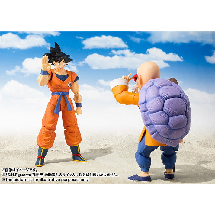 【中古即納】[FIG] (再々販) S.H.Figuarts(フィギュアーツ) 孫悟空-地球育ちのサイヤ人- ドラゴンボール超(スーパー) 完成品 可動フィギュア バンダイスピリッツ(20250621)