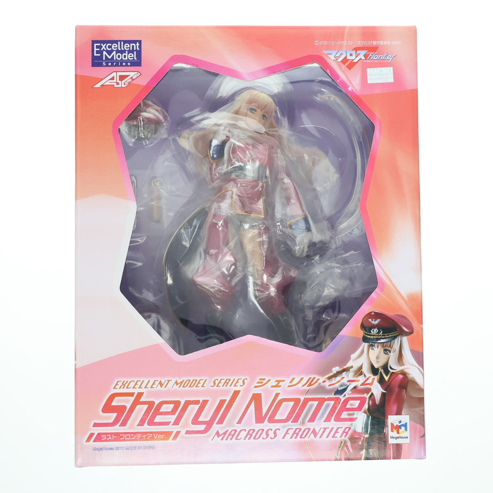 【中古即納】[FIG] エクセレントモデル シェリル・ノーム ラスト・フロンティアVer. マクロスF(フロンティア) 完成品 フィギュア メガハウス(20100730)