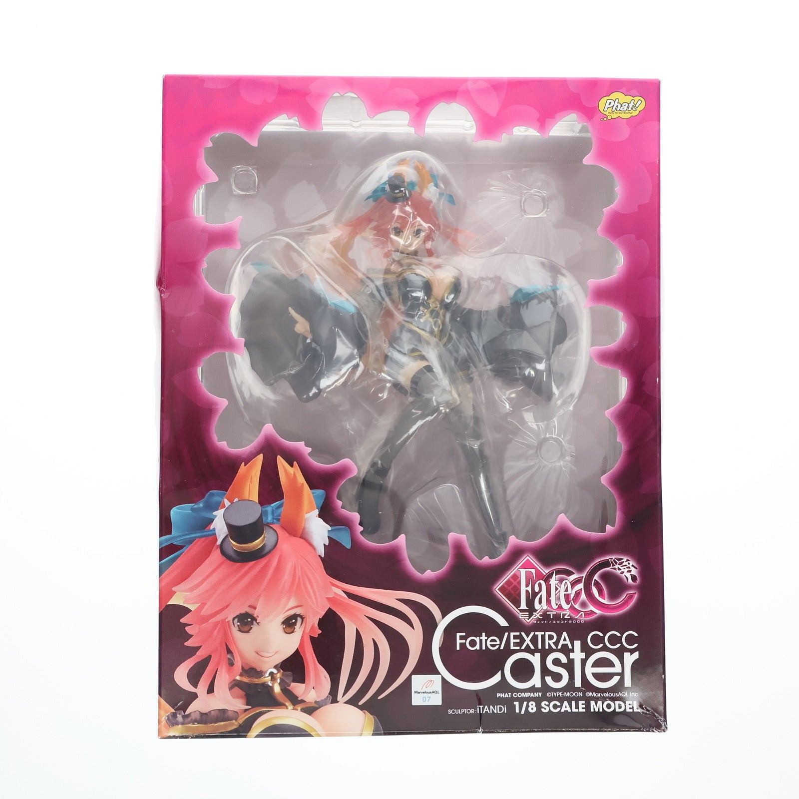 【中古即納】[FIG] キャスター Fate/EXTRA CCC(フェイト/エクストラ CCC) 1/8 完成品 フィギュア Phat!(ファット・カンパニー)(20140125)