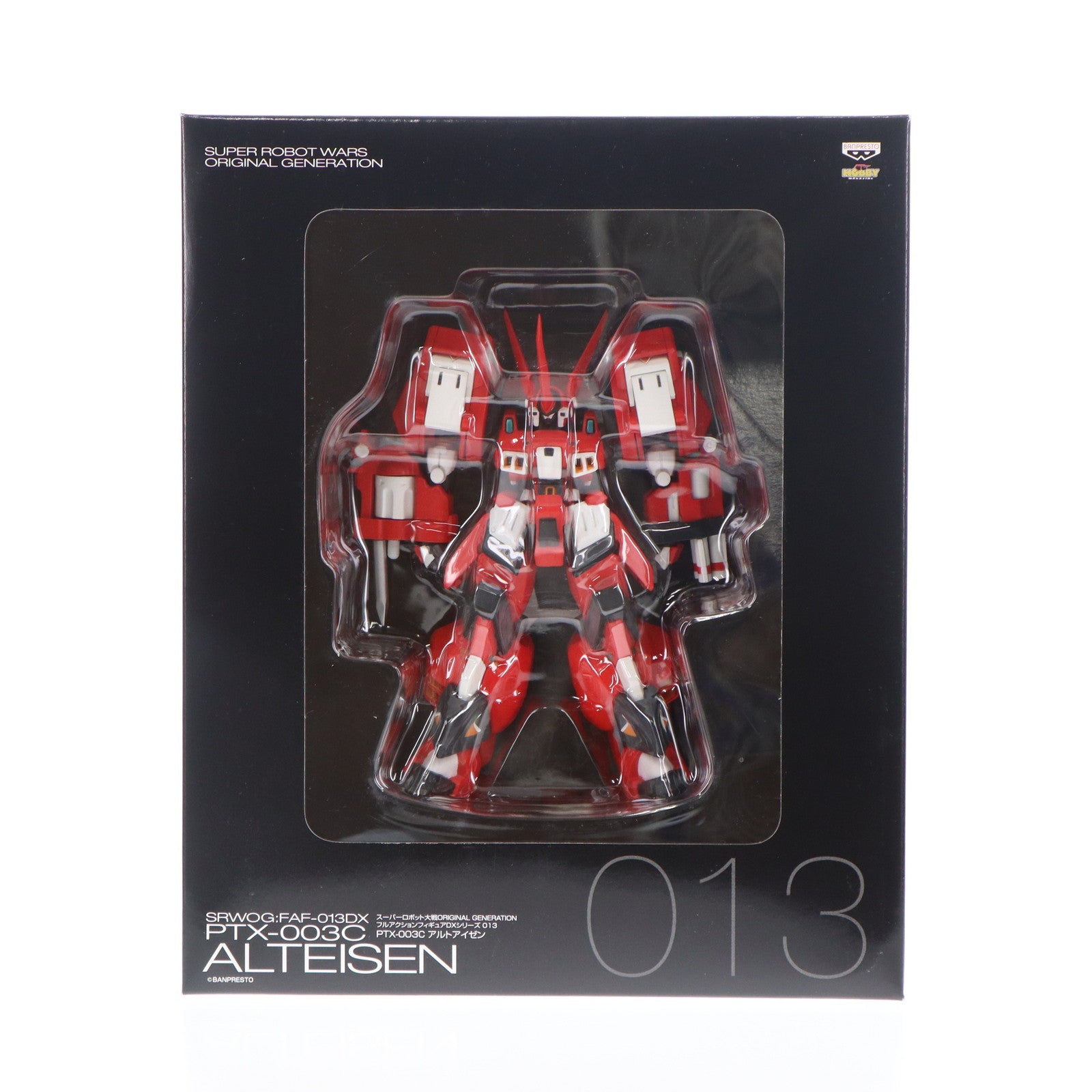 【中古即納】[FIG] PTX-003C アルトアイゼン スーパーロボット大戦OG ORIGINAL GENERATIONS(オリジナルジェネレーションズ) フルアクションフィギュアDXシリーズ 電撃ホビーマガジン誌上通販限定(FAF-013DX) バンプレスト(19991231)