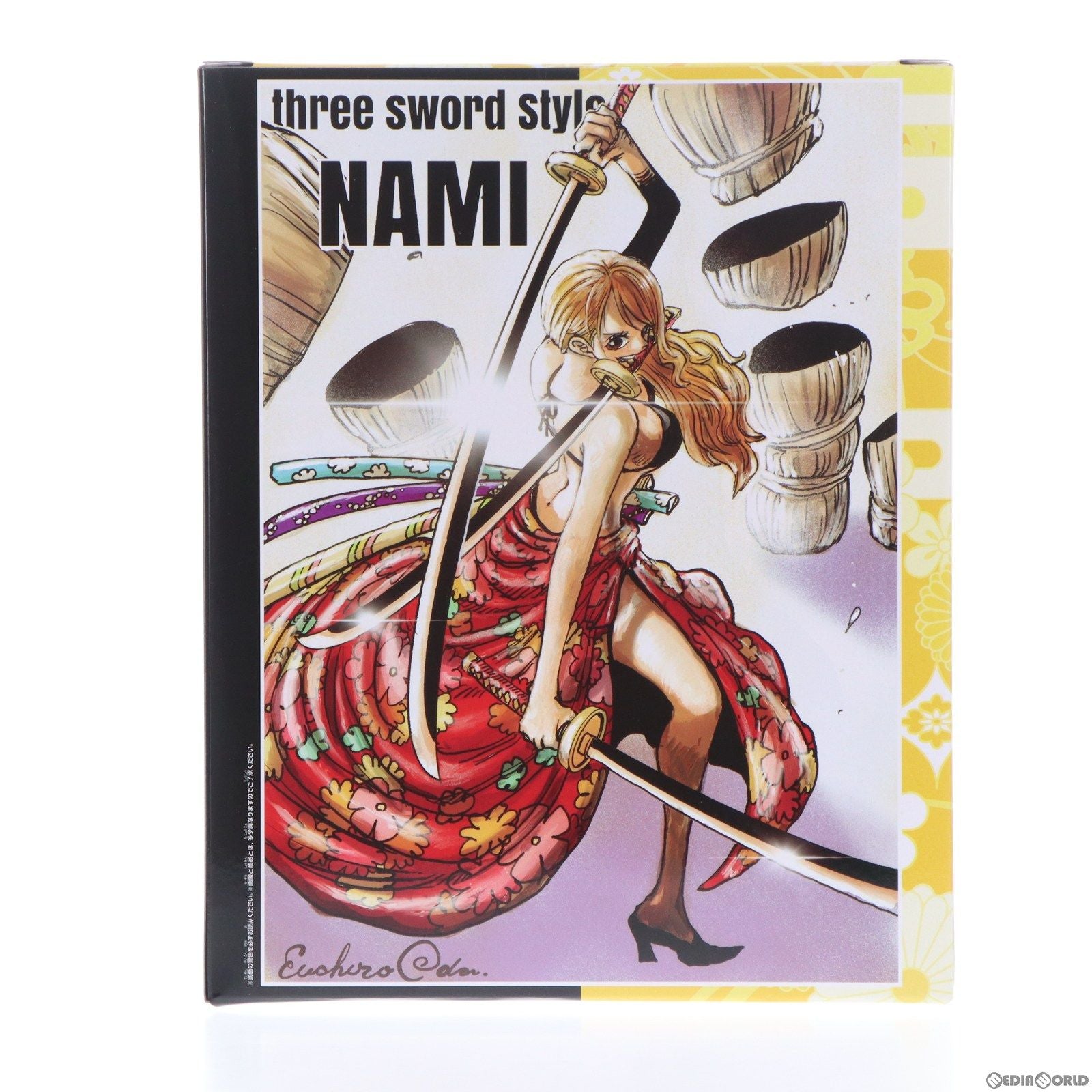 【中古即納】[FIG] ジャンプキャラクターズストア限定 ナミ(三刀流) ワンピース ONE PIECE magazine FIGURE ～夢の一枚～ three sword style NAMI 完成品 フィギュア(2663817) バンプレスト(20231231)
