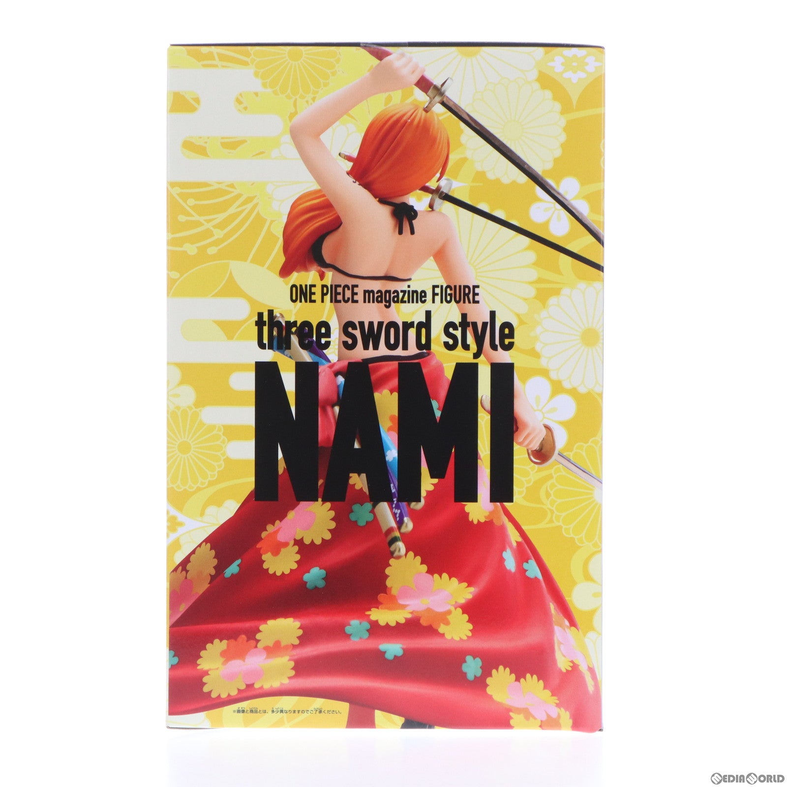 【中古即納】[FIG] ジャンプキャラクターズストア限定 ナミ(三刀流) ワンピース ONE PIECE magazine FIGURE ～夢の一枚～ three sword style NAMI 完成品 フィギュア(2663817) バンプレスト(20231231)
