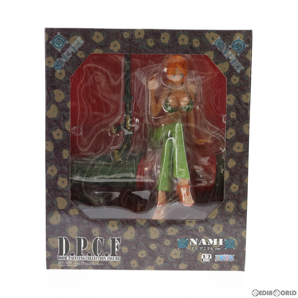 【中古即納】[FIG] DOOR PAINTING COLLECTION FIGURE ナミ アニマルVer. ONE PIECE(ワンピース) 1/7 完成品 フィギュア プレックス(20110901)