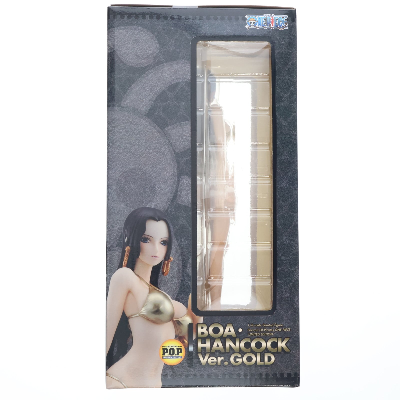 【中古即納】[FIG] Portrait.Of.Pirates P.O.P LIMITED EDITION ボア・ハンコック Ver.GOLD ONE PIECE(ワンピース) 1/8 完成品 フィギュア メガホビEXPO2011&一部オンラインショップ限定 メガハウス(20110522)