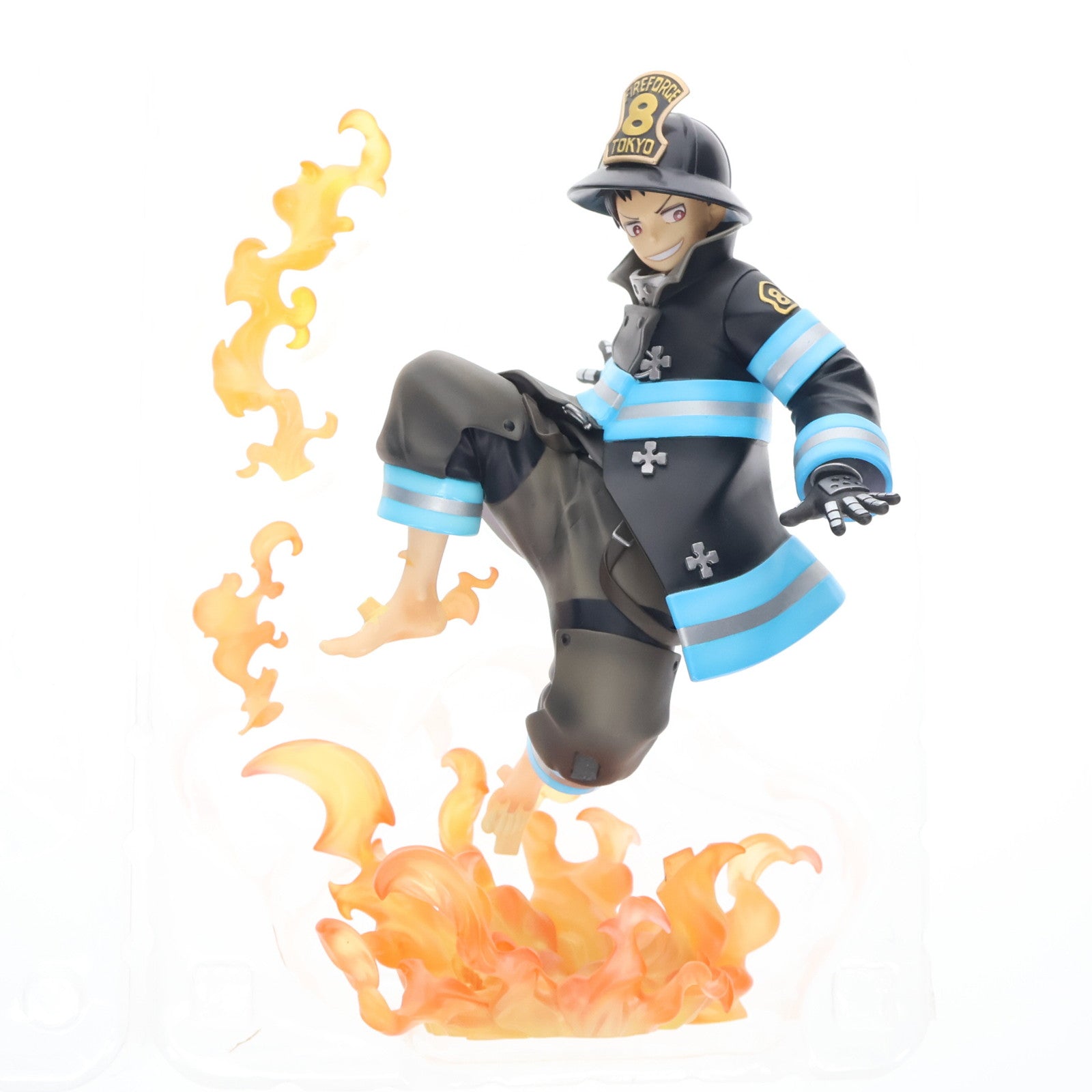 【中古即納】[FIG] コトブキヤショップ限定特典付属 ARTFX J 森羅日下部(しんらくさかべ) 炎炎ノ消防隊 1/8 完成品 フィギュア(PP843) コトブキヤ(20200131)