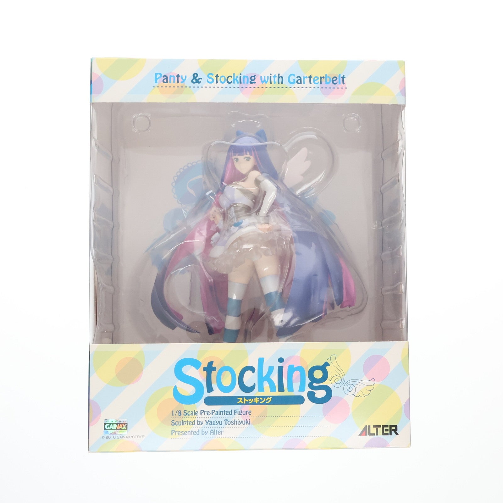 【中古即納】[FIG] ストッキング Panty & Stocking with Garterbelt(パンティ&ストッキングwithガーターベルト) 1/8 完成品 フィギュア アルター(20121007)