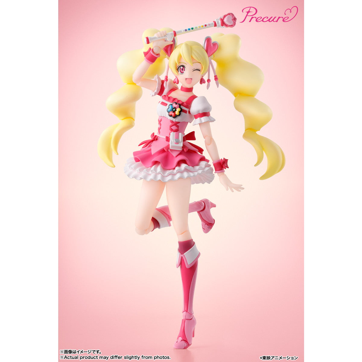 【中古即納】[FIG] S.H.Figuarts(フィギュアーツ) キュアピーチ -Precure Character Designer's Edition- フレッシュプリキュア! 完成品 可動フィギュア バンダイスピリッツ(20241123)