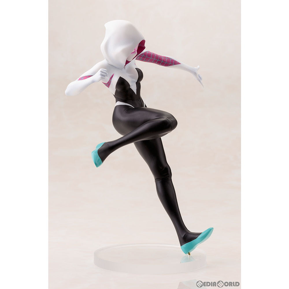 【中古即納】[FIG] (再販) MARVEL美少女 スパイダーグウェン リニューアルパッケージ Spider-Verse(スパイダーバース) 1/7 完成品 フィギュア(MK372) コトブキヤ(20240526)